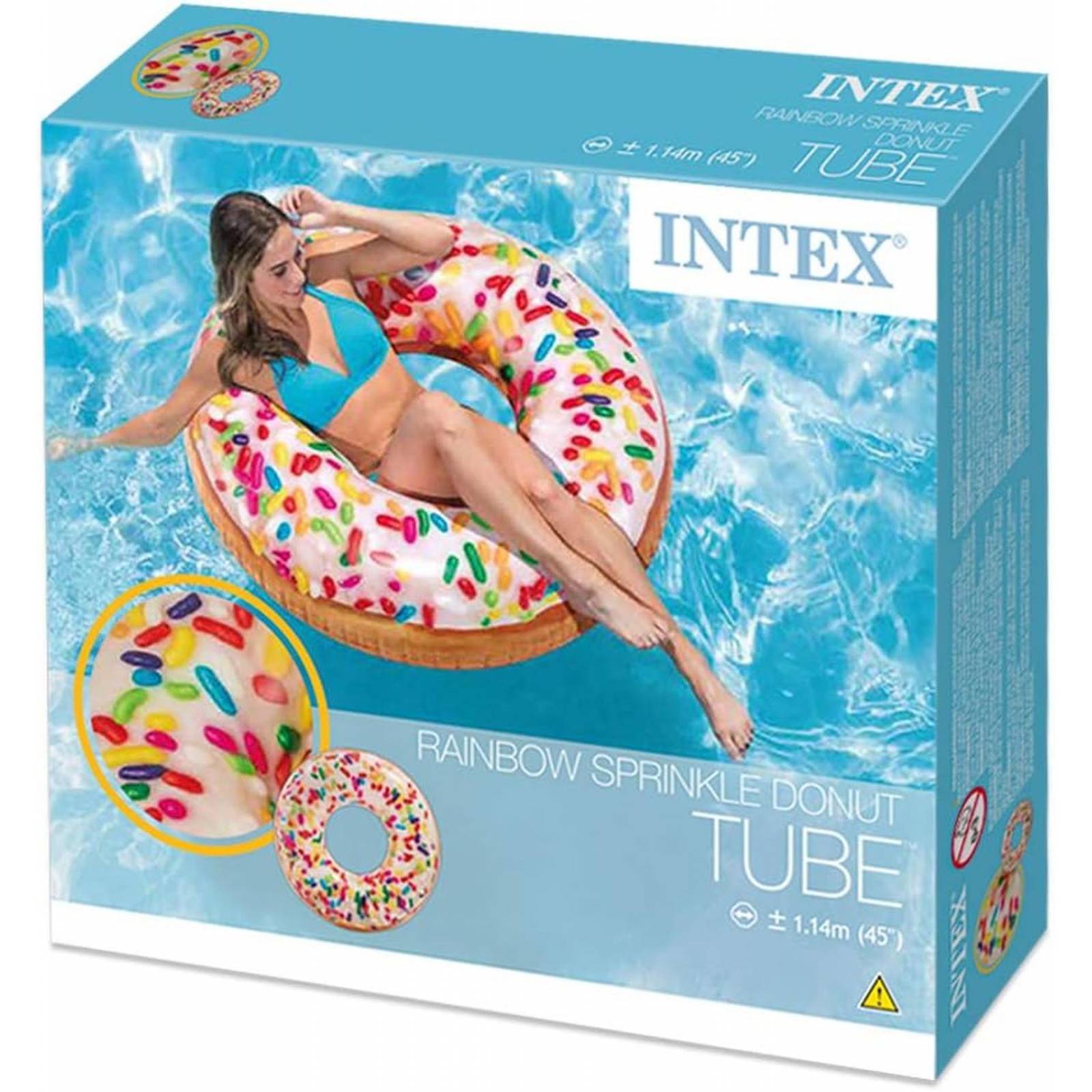 Dona Inflable Gomon con Chispas Intex 56263