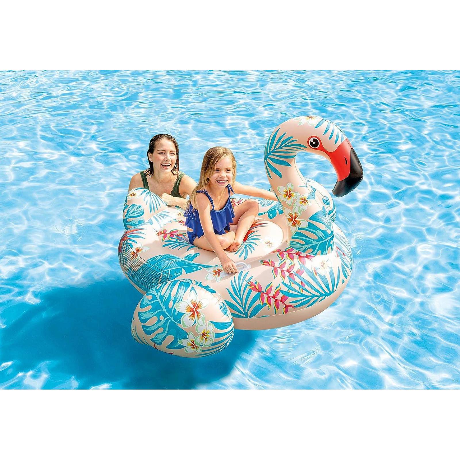 Montable Inflable de Flamingo Tropical Intex 57559