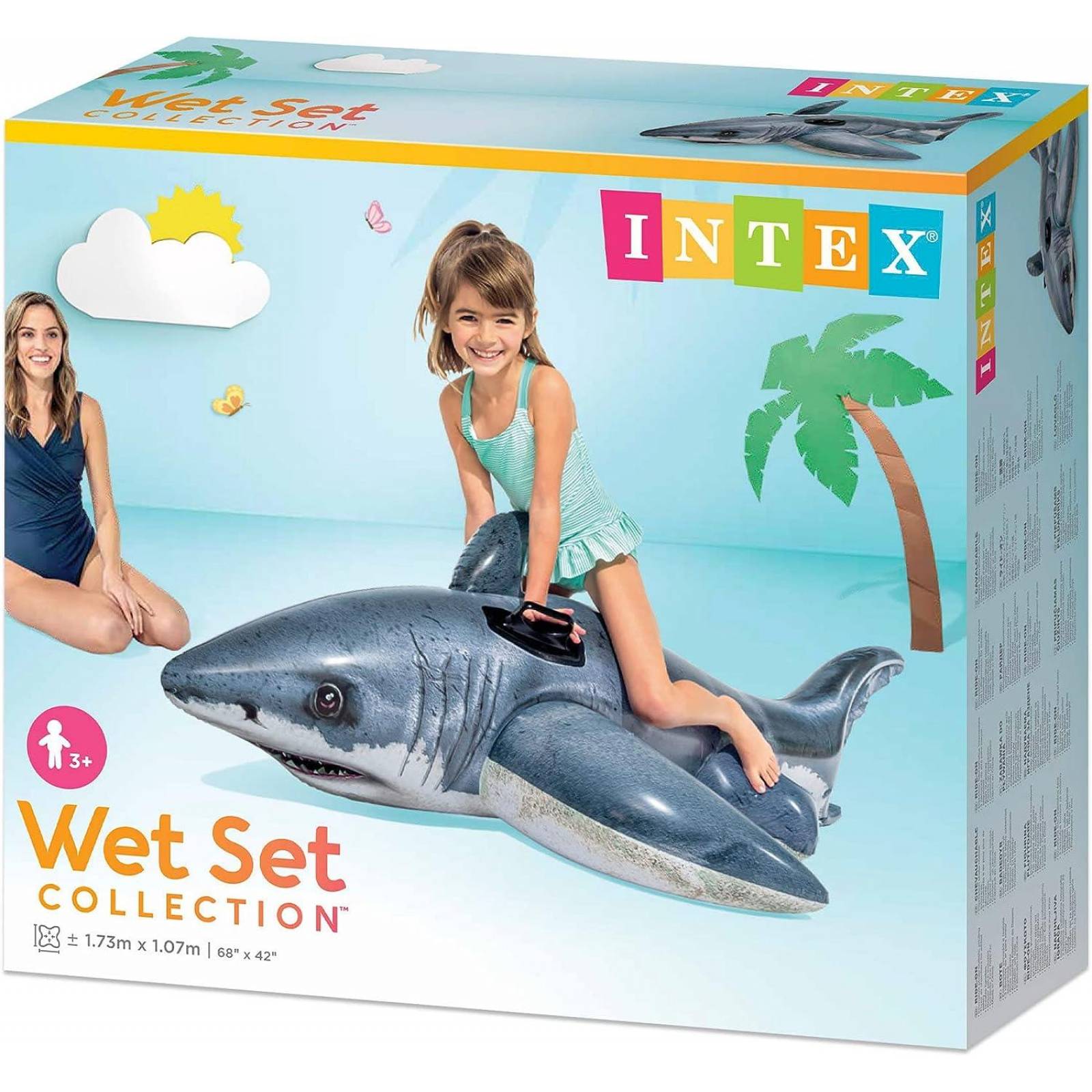 Inflable de Tiburón Montable Intex 57525