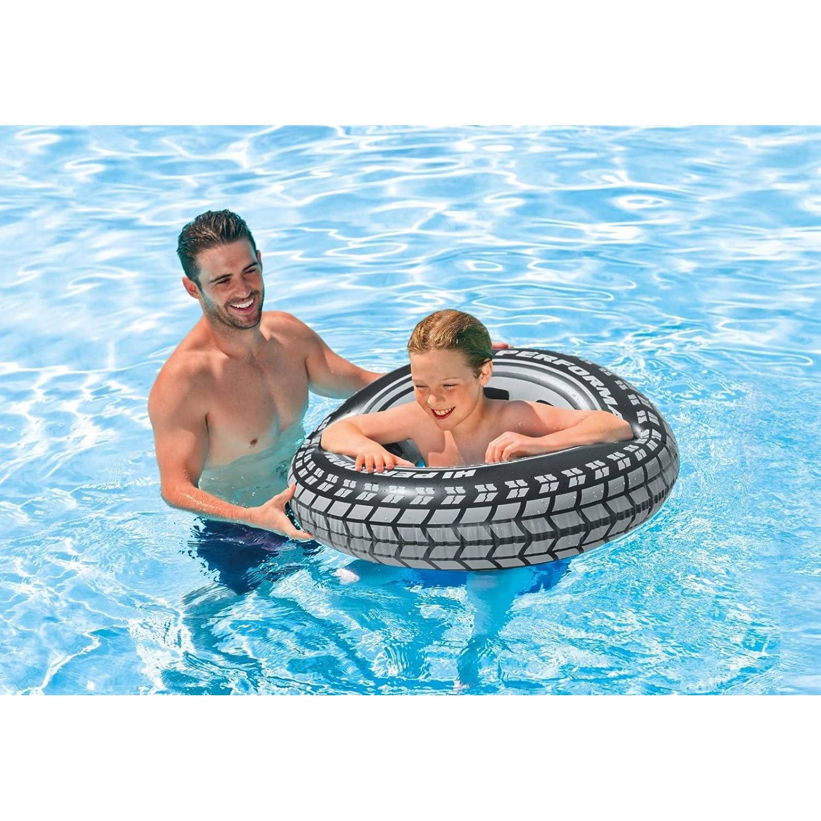 Salvavidas Flotador de Llanta Intex 59252 