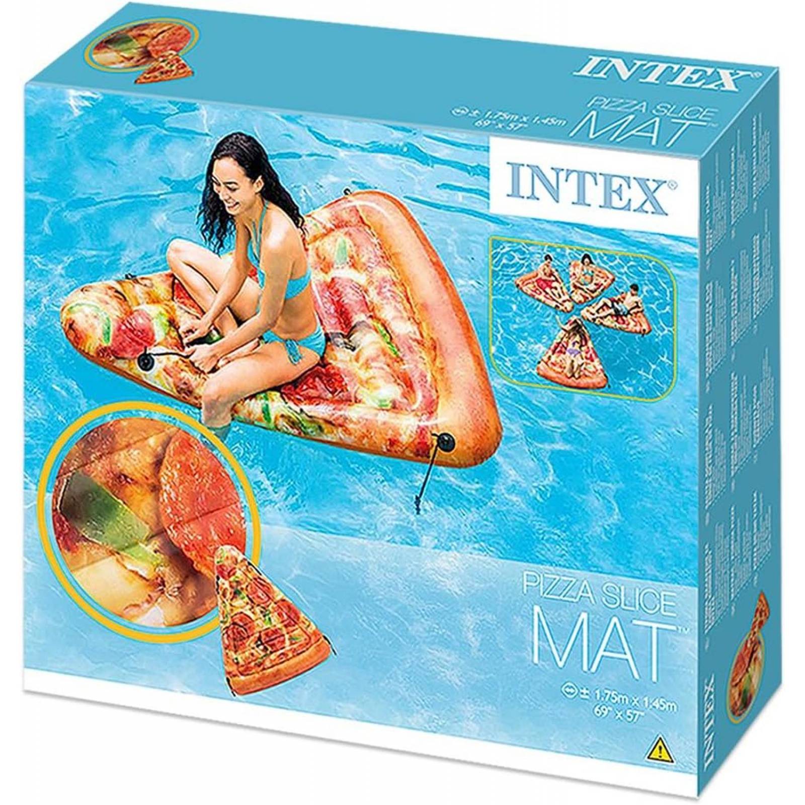 Colchon Inflable Rebanada de Pizza Intex 58752 