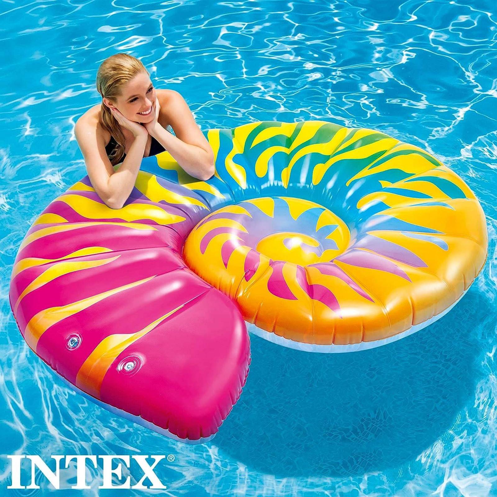 Flotador Inflable Caracol Multiculor Intex 58791