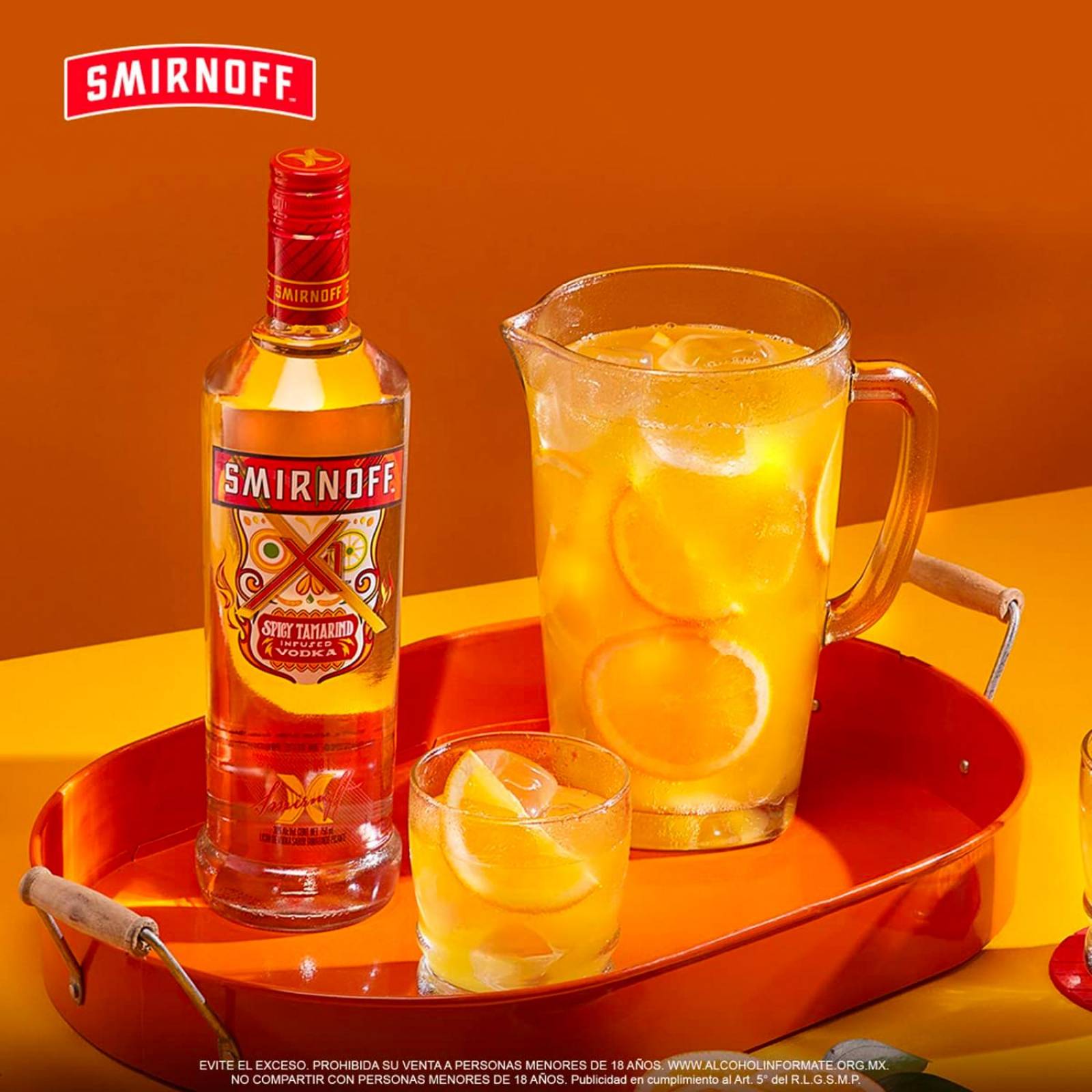 Vodka Smirnoff Tamarindo 1 L 