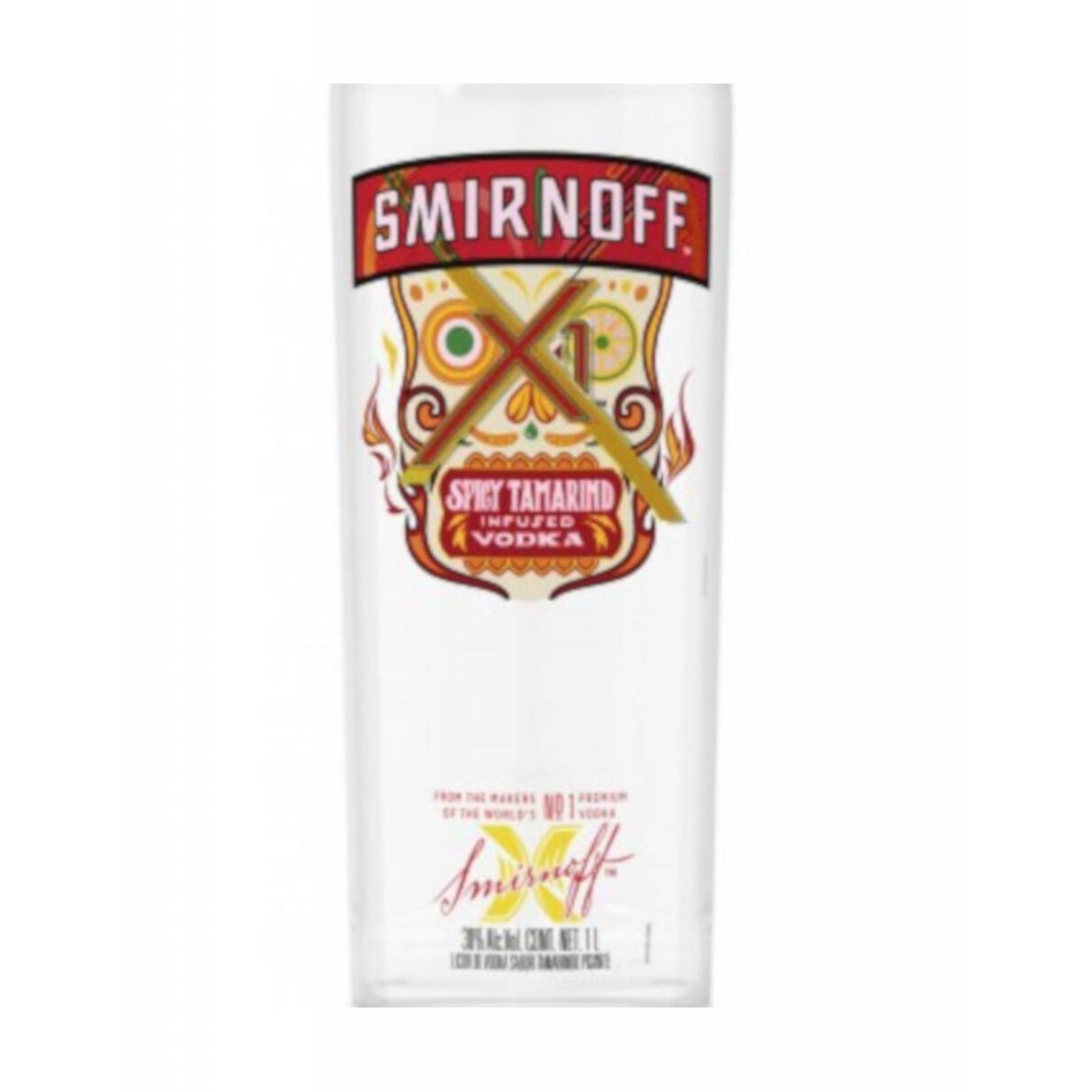 Paquete de 3 Vodka Smirnoff Tamarindo 1 L 