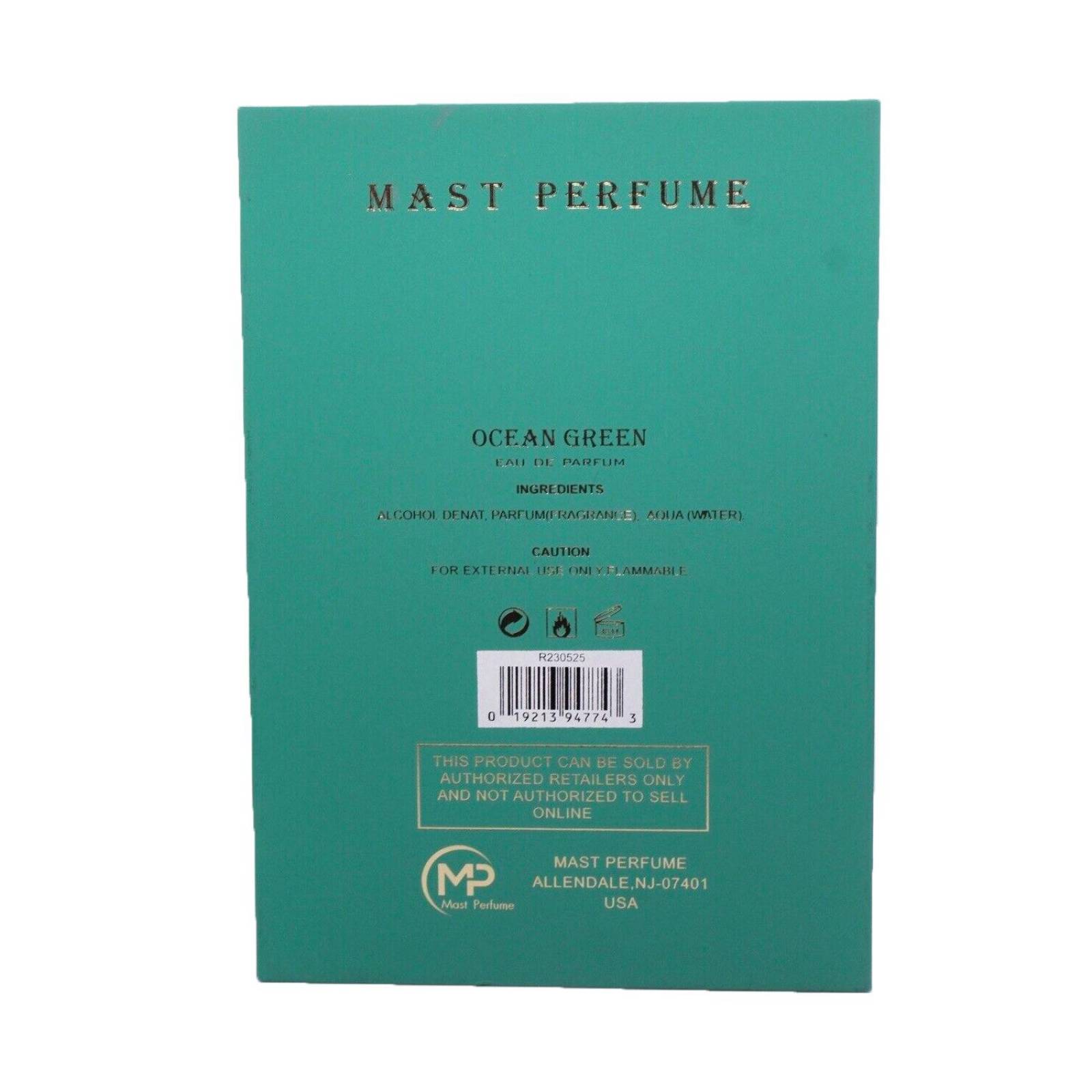 Loción Mast de Ocean Green 100 ml EDP 