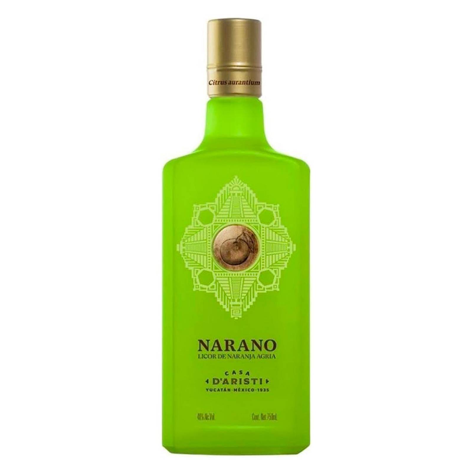Pack de 6 Licor Narano de Naranja Agria 750 ml 