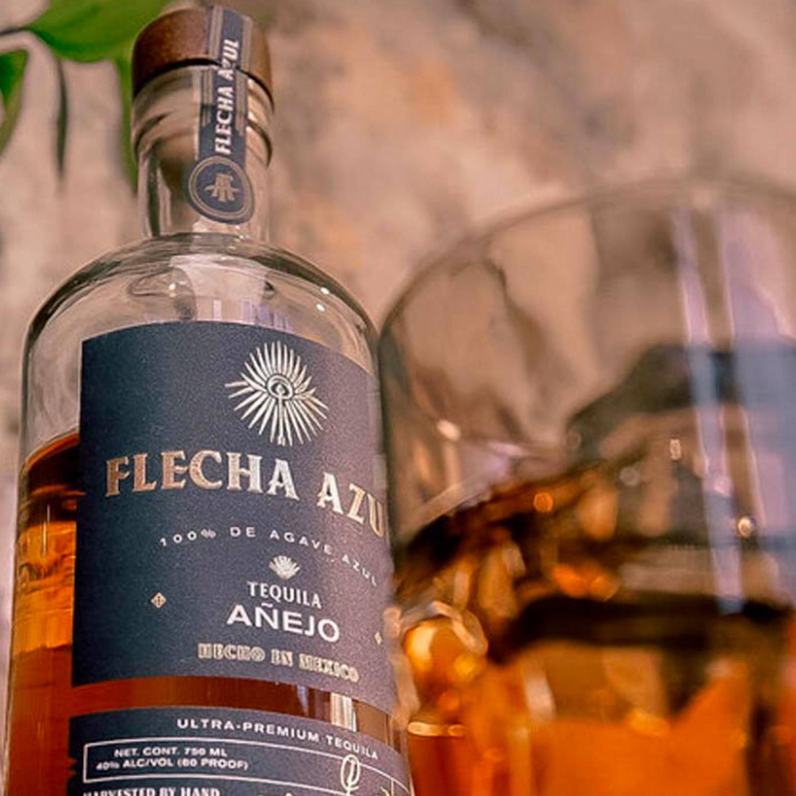 Pack de 4 Tequila Flecha Azul Añejo 750 ml