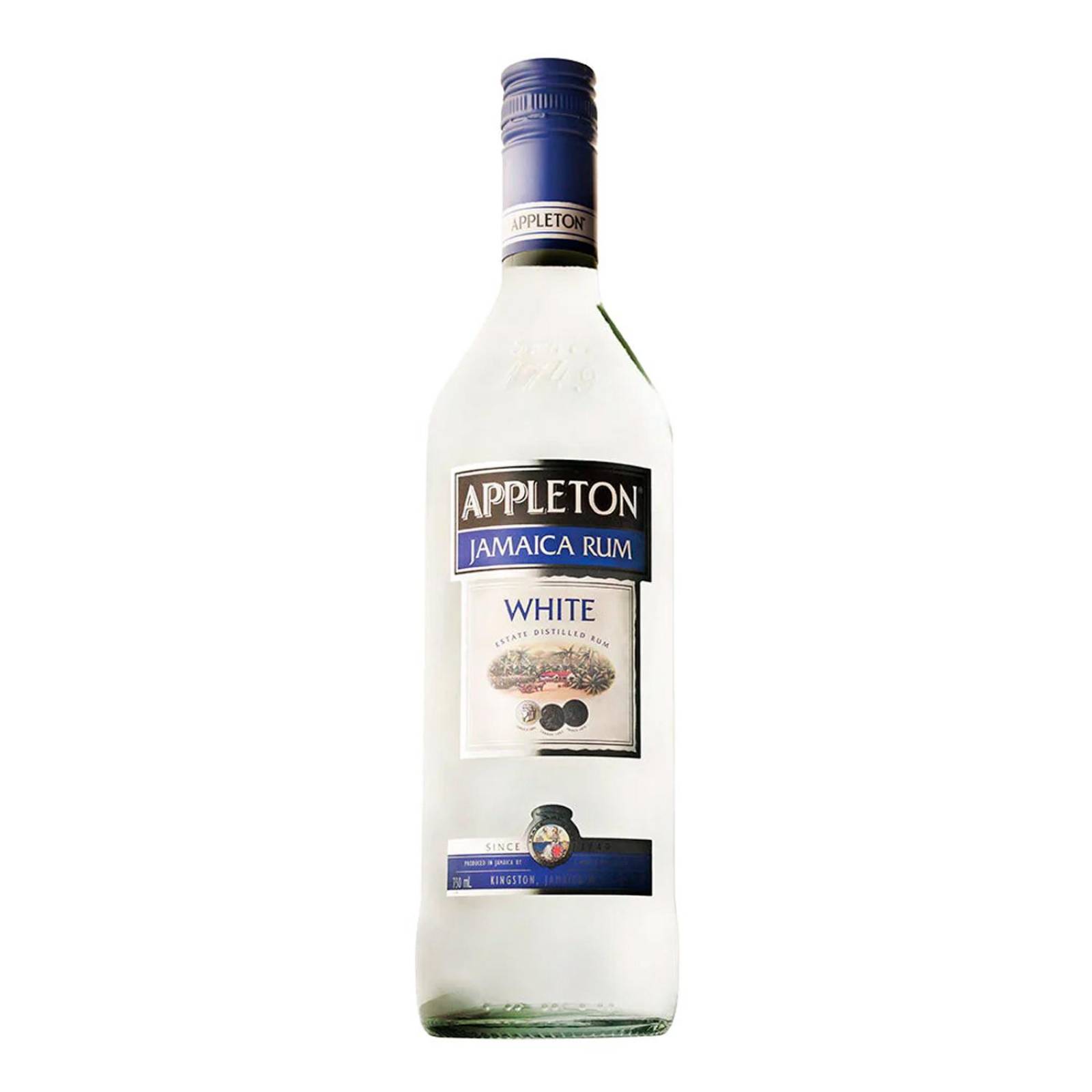 Pack de 4 Ron Appleton Kingston White 750 ml 