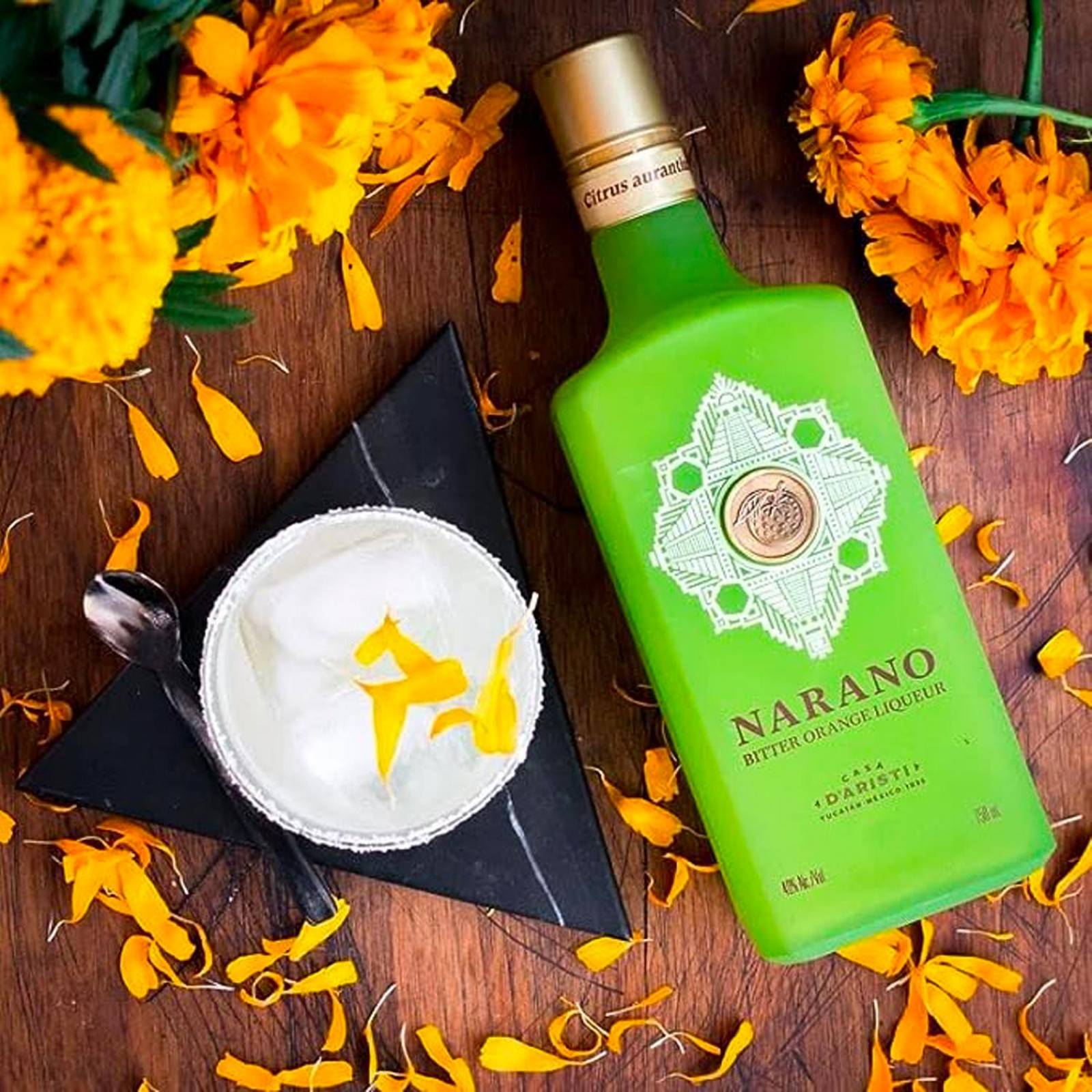 Pack de 4 Licor Narano de Naranja Agria 750 ml