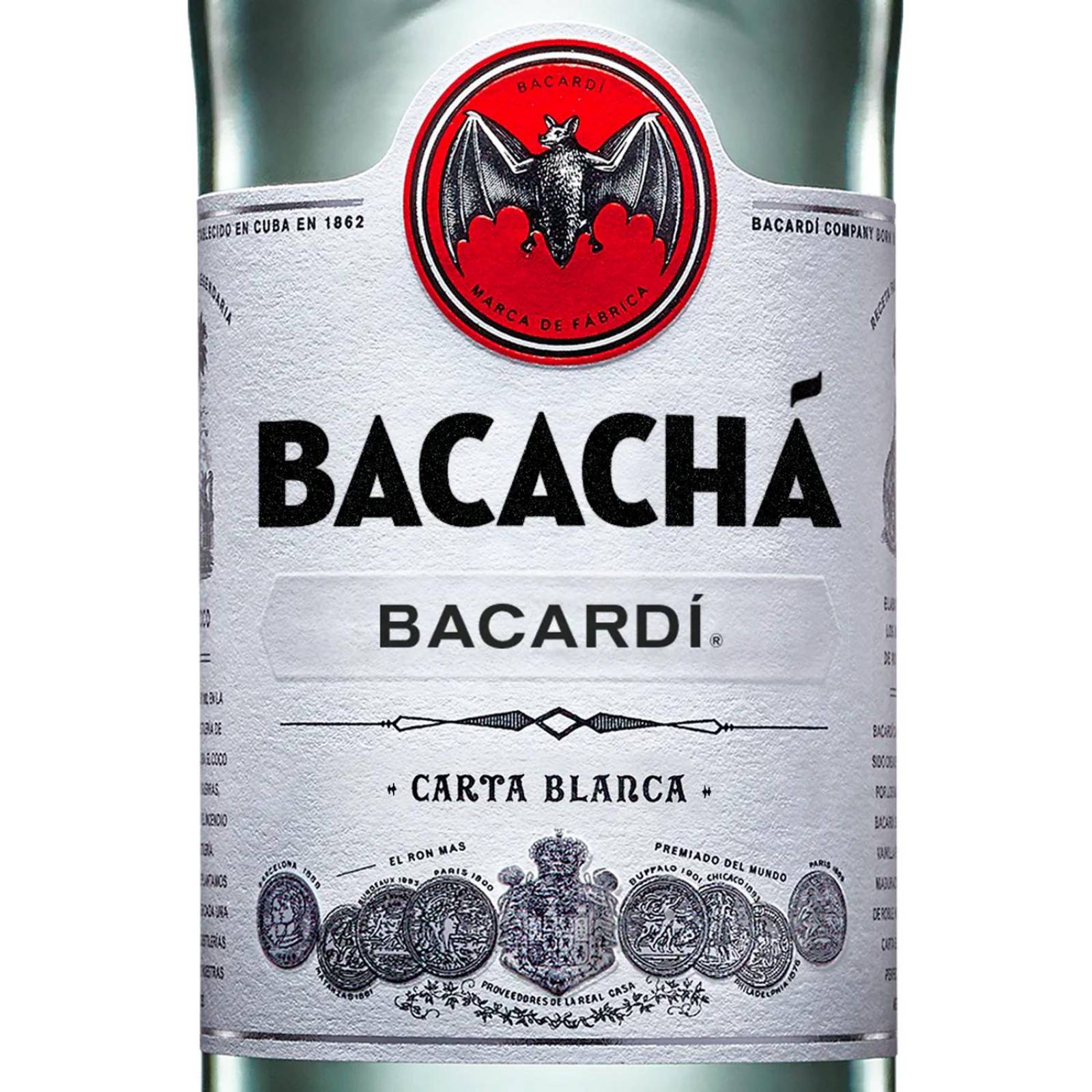 Pack de 4 Ron Bacardi Blanco Edición Limitada 750 ml 