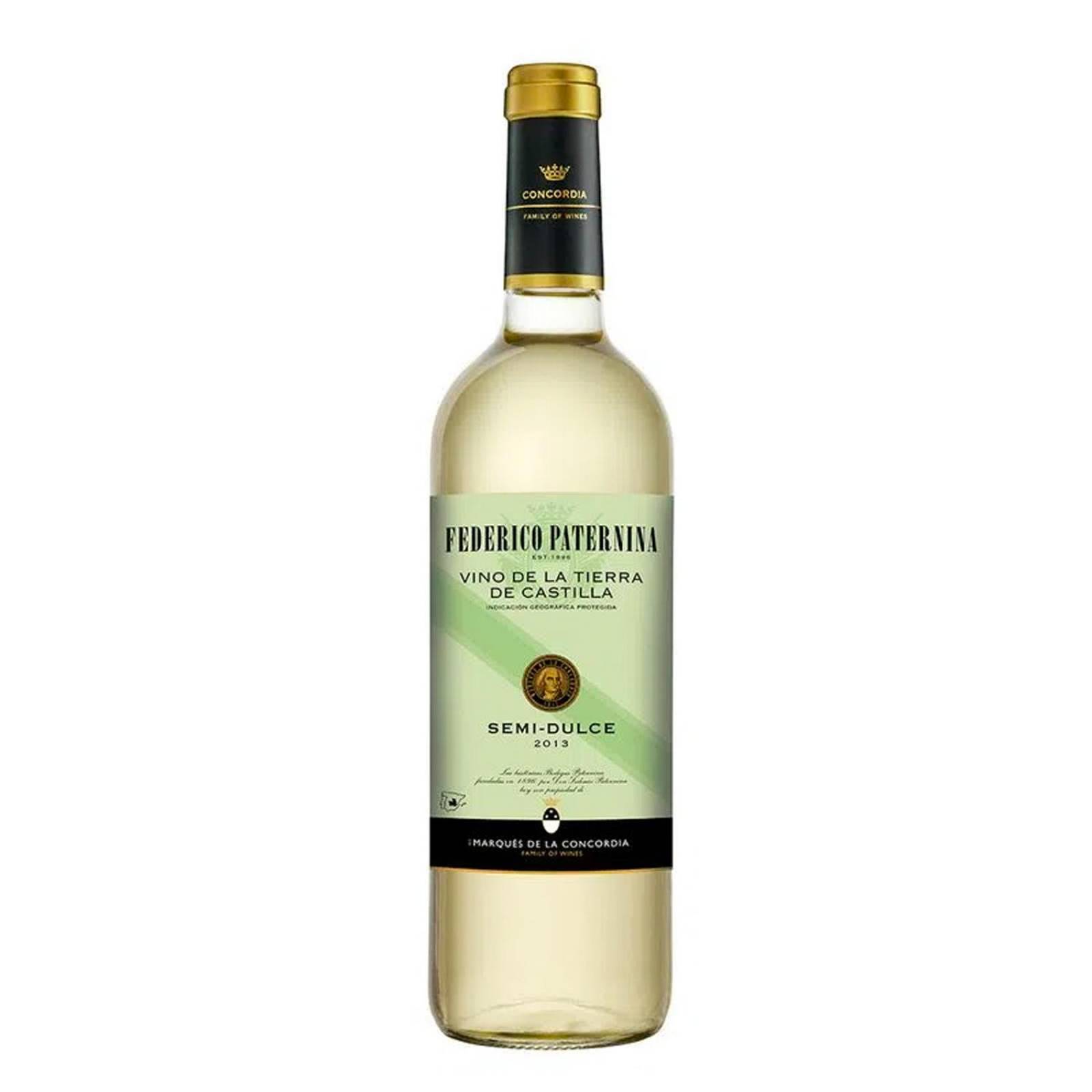Pack de 12 Vino Blanco Federico Paternina Semi Dulce 750 ml 