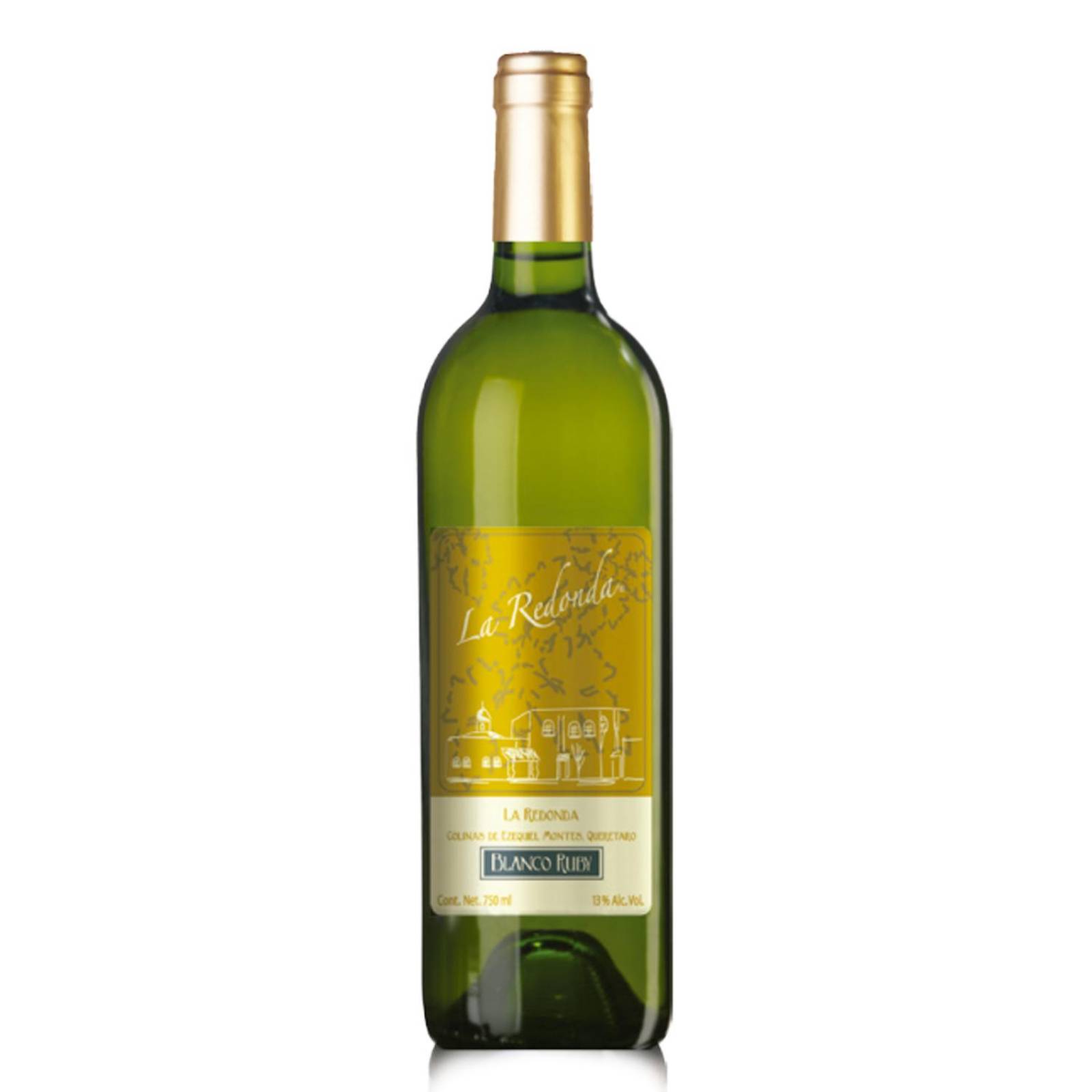 Pack de 6 Vino Blanco La Redonda Ruby 750 ml 