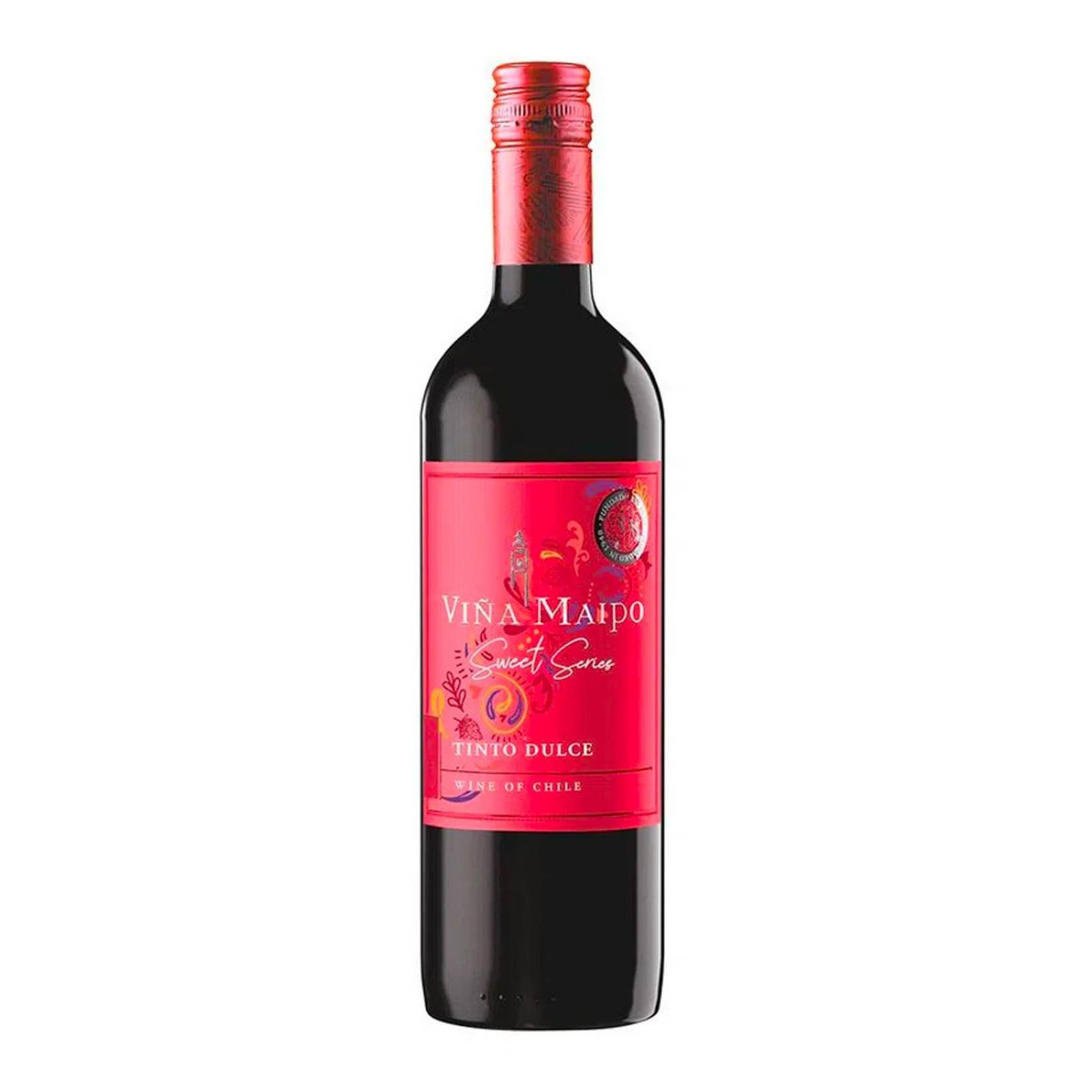 Pack de 6 Vino Tinto Viña Maipo Sweet Series 750 ml 