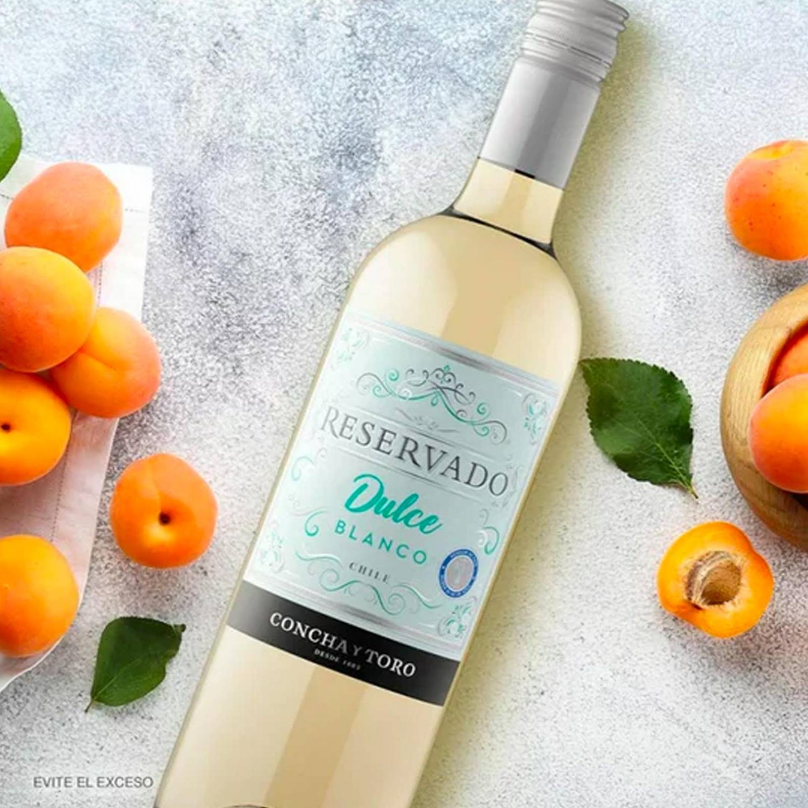 Pack de 12 Vino Blanco Concha Y Toro Reservado Dulce 750 ml