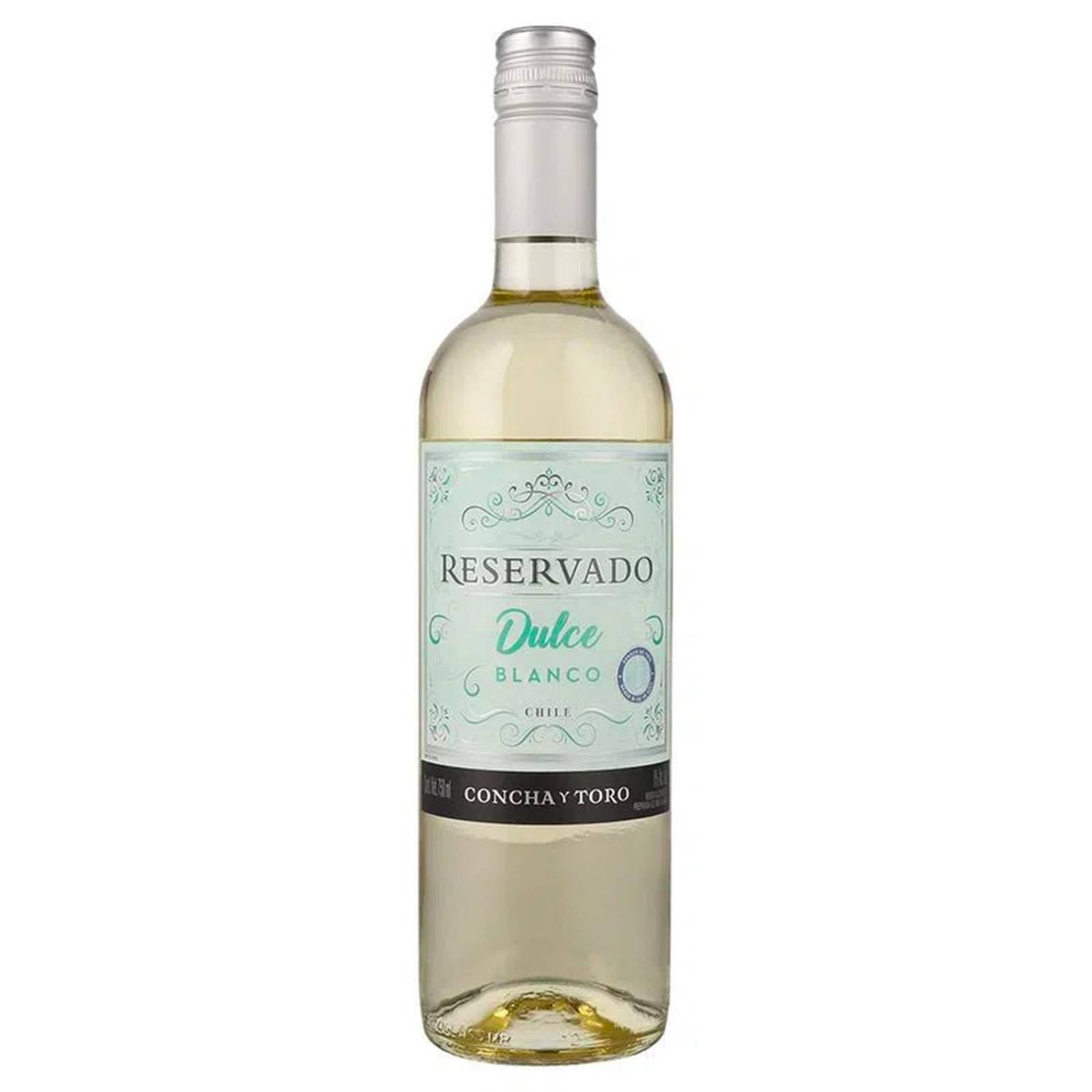 Pack de 6 Vino Blanco Concha Y Toro Reservado Dulce 750 ml 