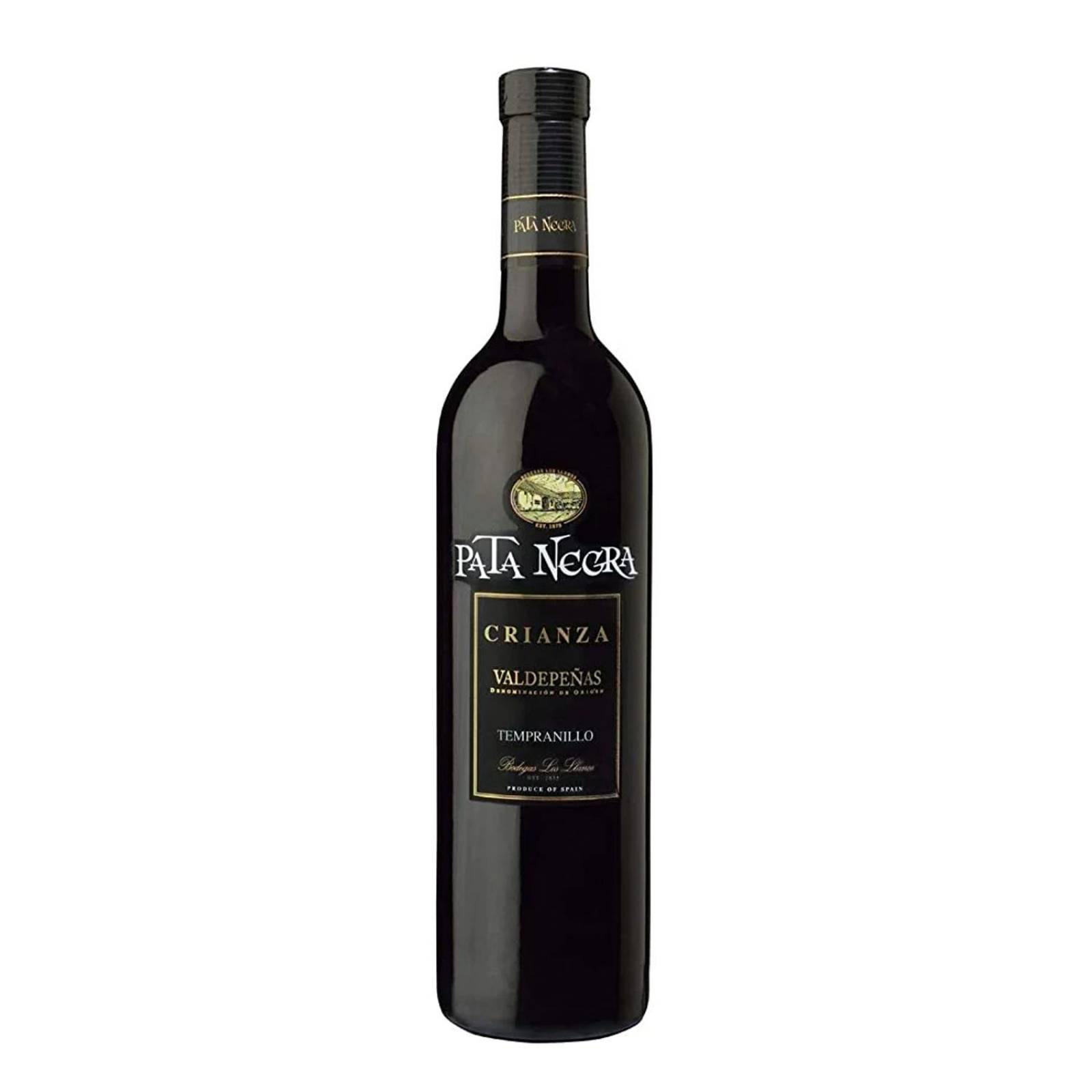 Pack de 4 Vino Tinto Pata Negra Crianza Tempranillo 750 ml 
