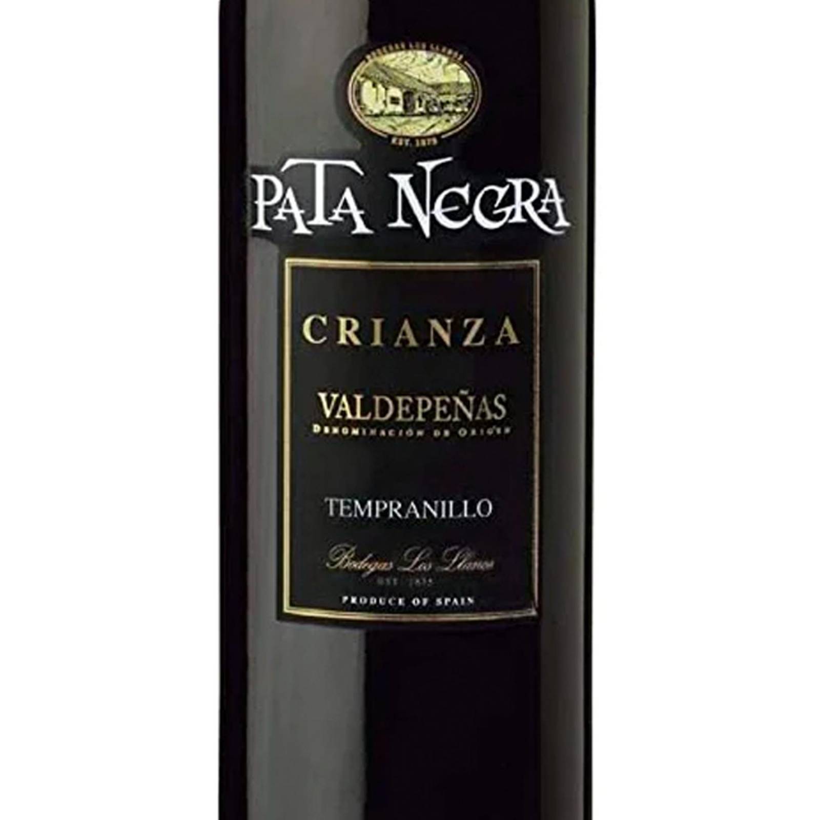 Pack de 4 Vino Tinto Pata Negra Crianza Tempranillo 750 ml 