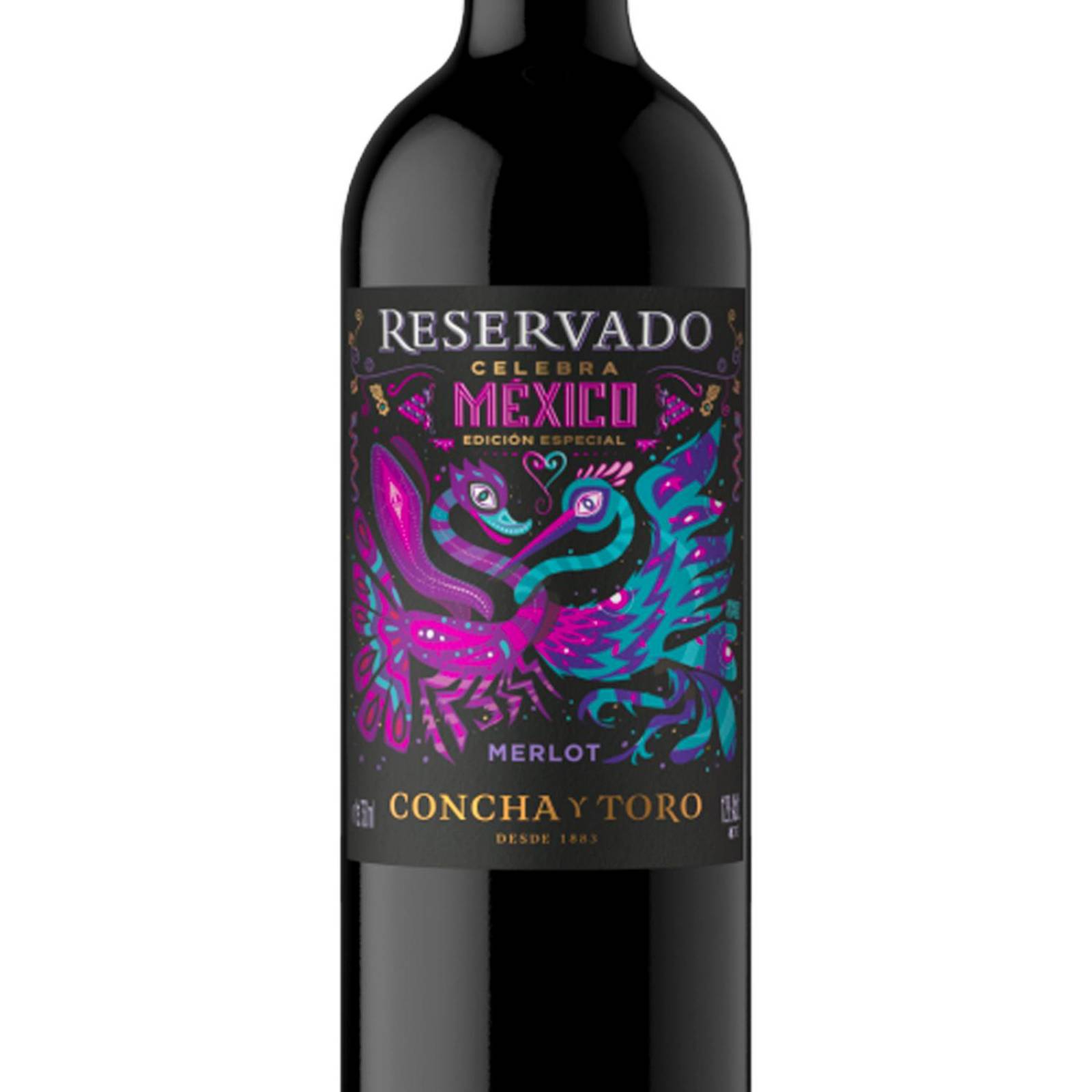 Vino Tinto Concha Y Toro Rvado Merlot Alebrijes 750 ml