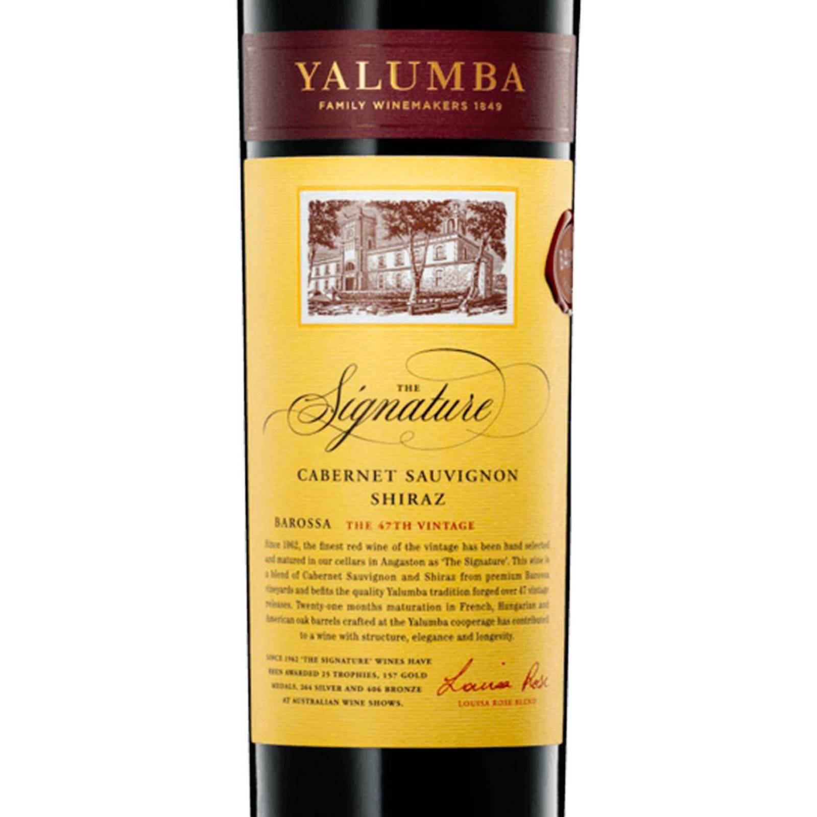 Vino Tinto Yalumba The Signature 750 ml 