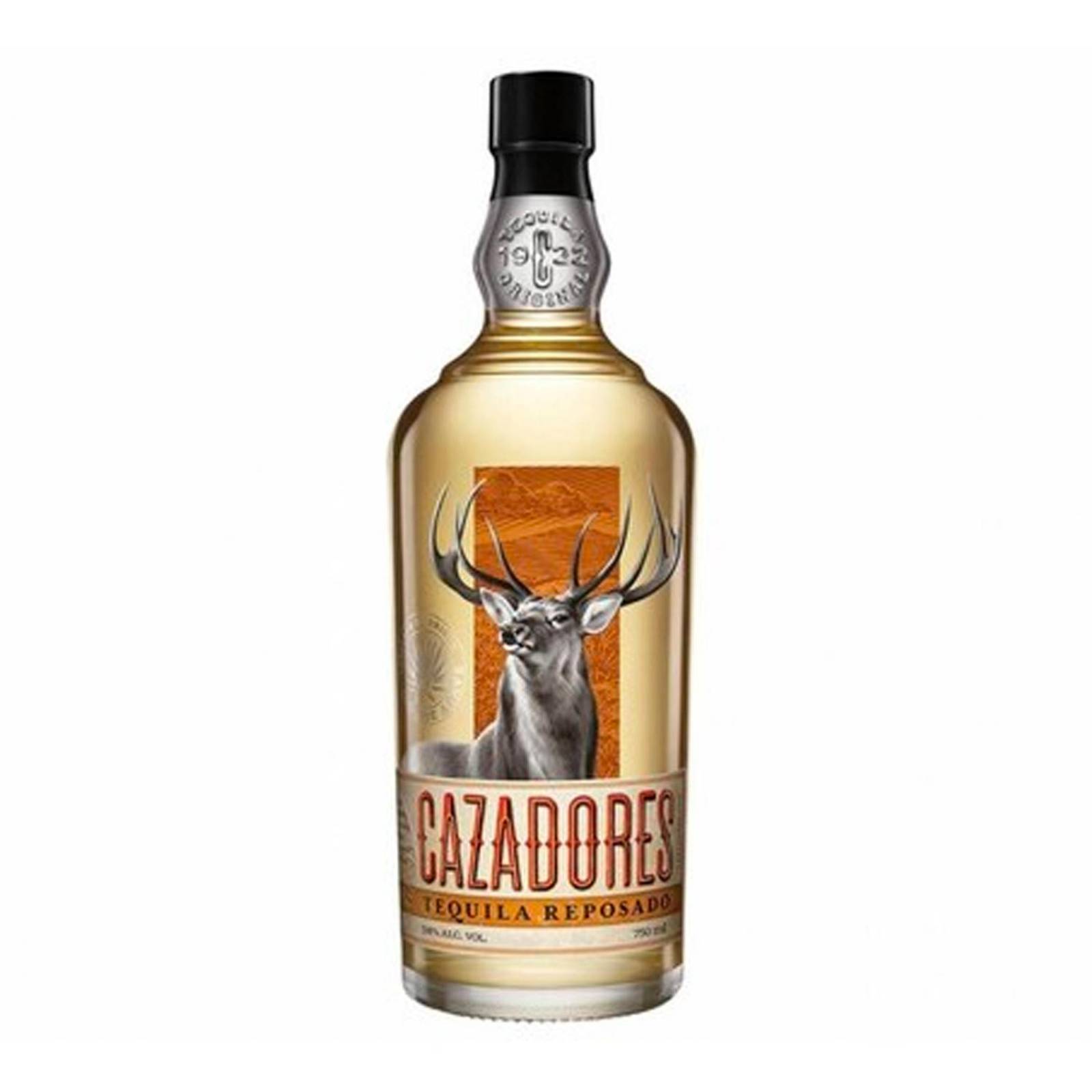 Paquete de 3 Tequila Cazadores Reposado 375 ml 