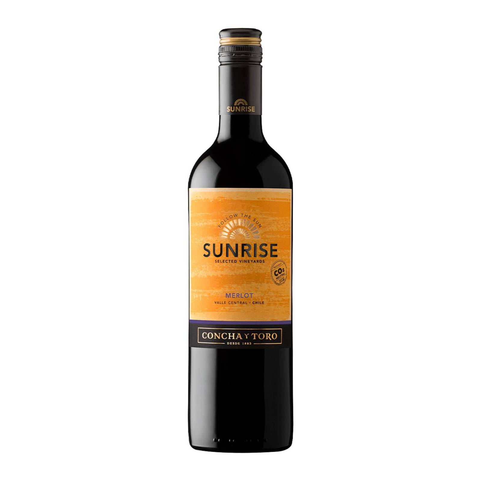Vino Tinto Sunrise Mertlot 750 ml