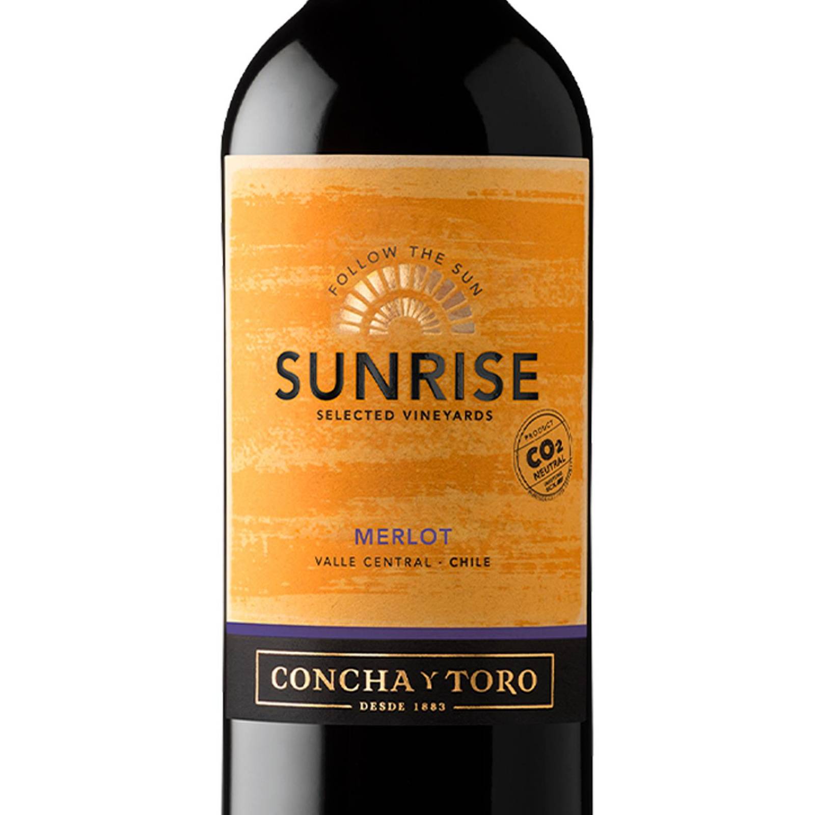 Vino Tinto Sunrise Mertlot 750 ml