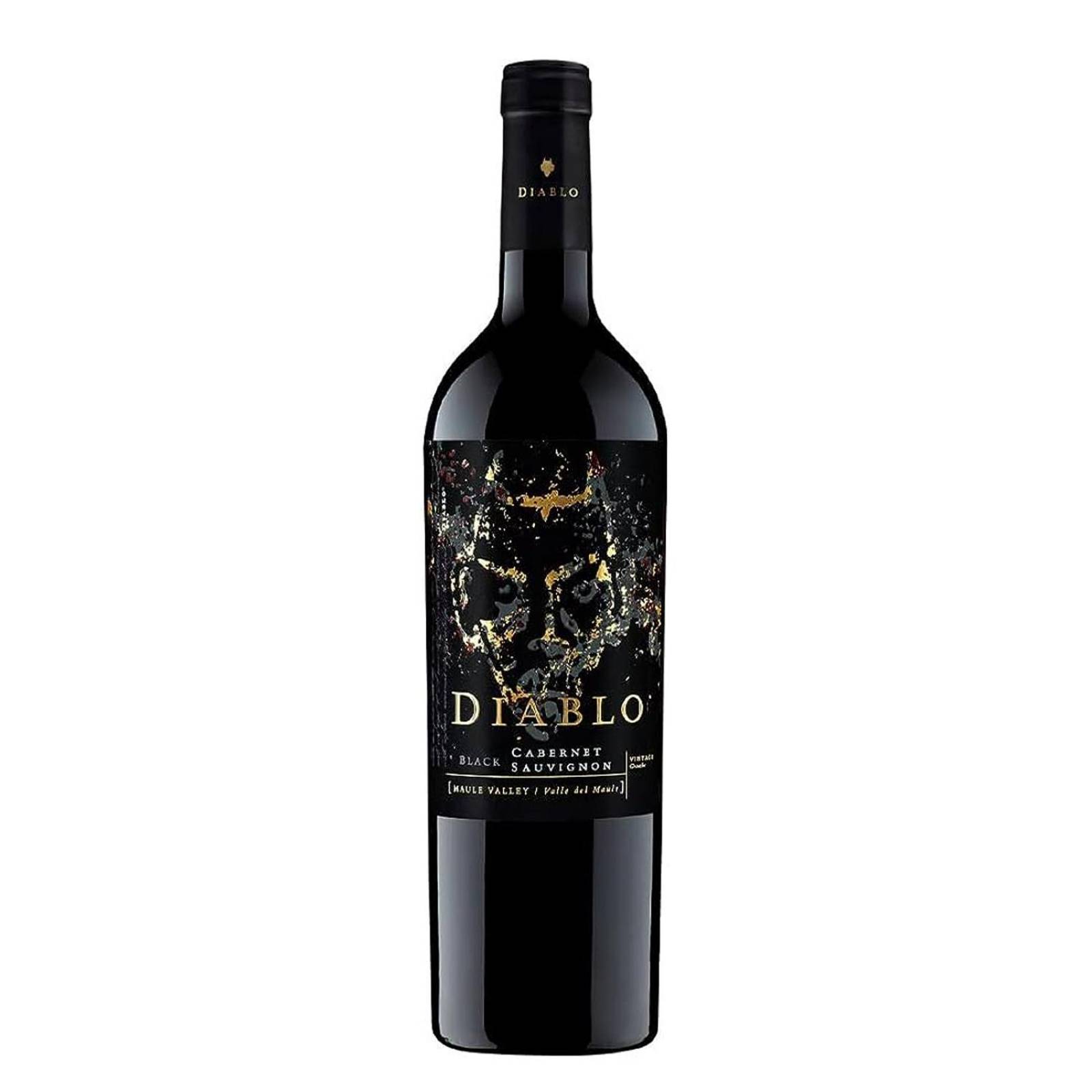 Vino Tinto Diablo Black Cabernet 750 ml 