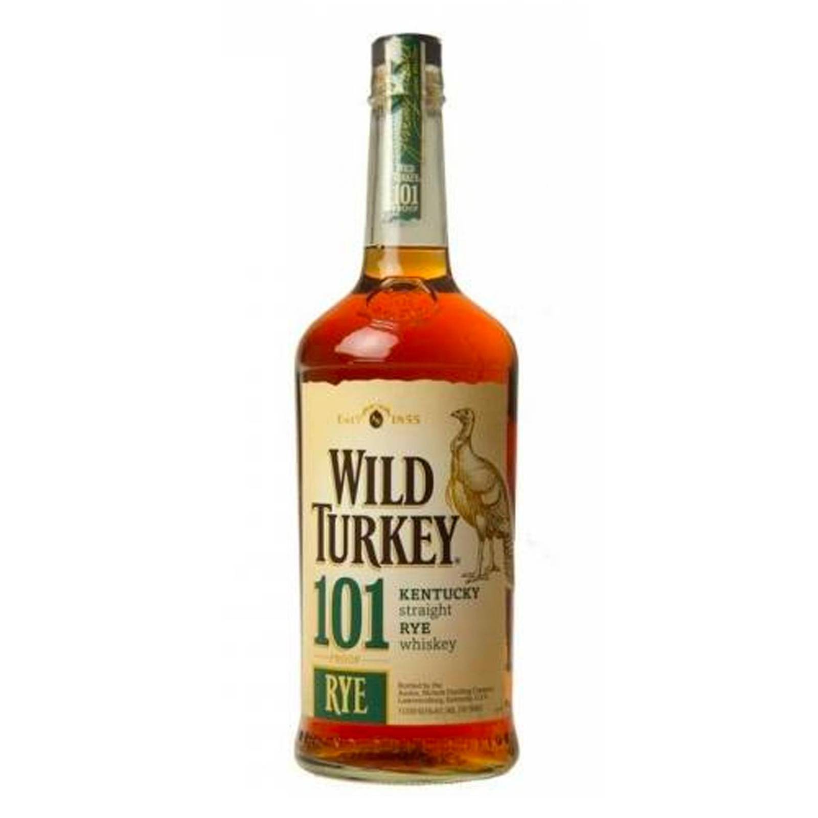 Pack de 2 Whisky Wild Turkey Rye 101 750 ml 