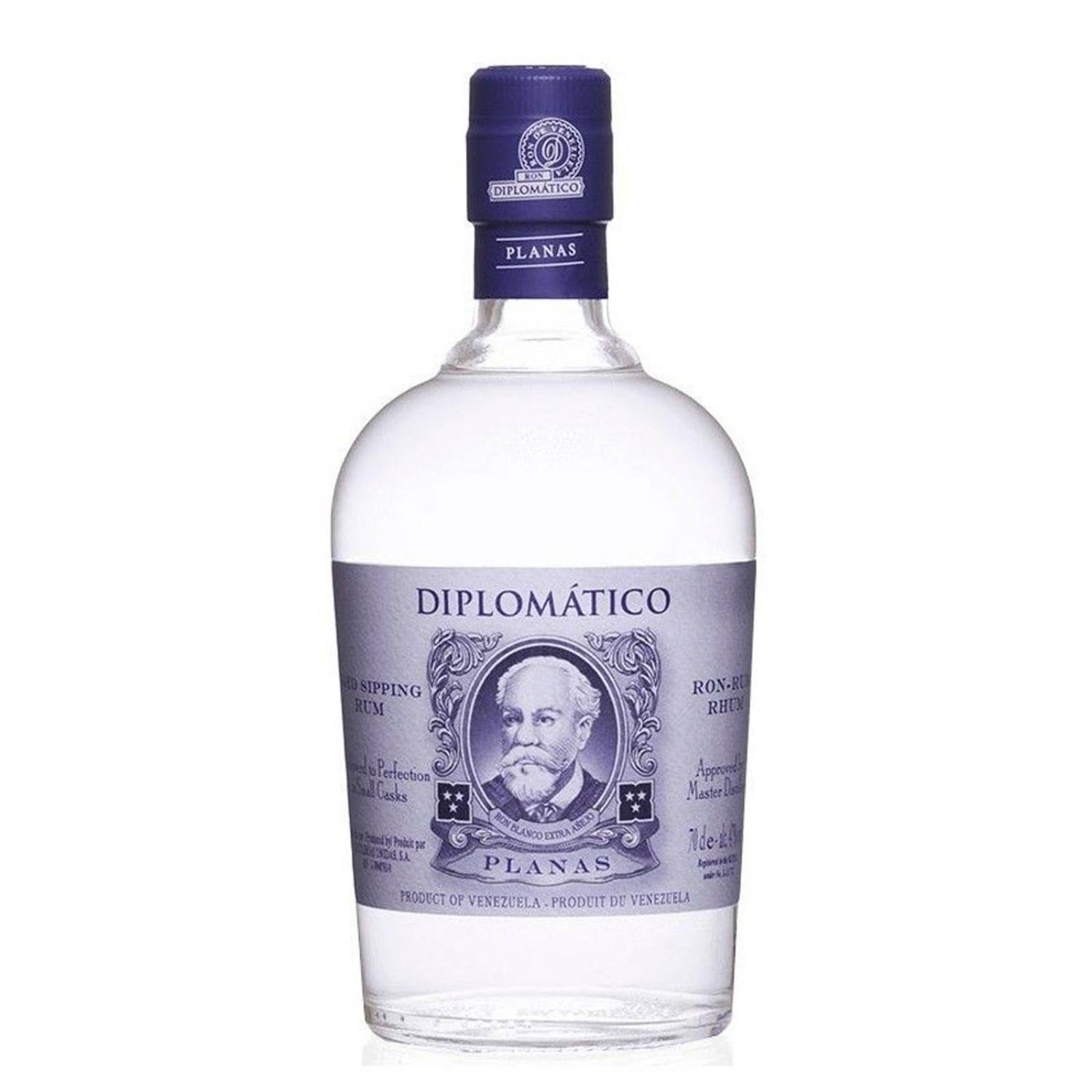 Ron Diplomático Blanco Extra Añejo Planas 750 ml 