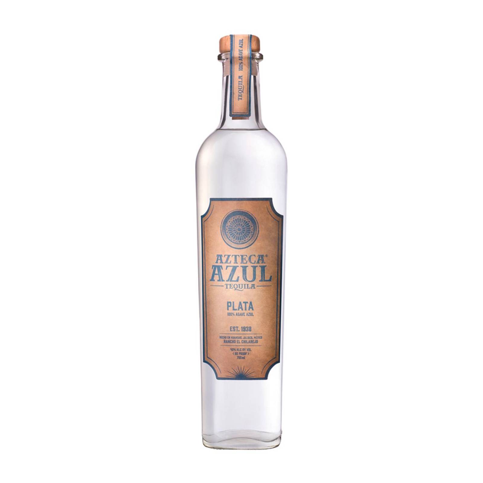 Tequila Azteca Azul Plata 700 ml