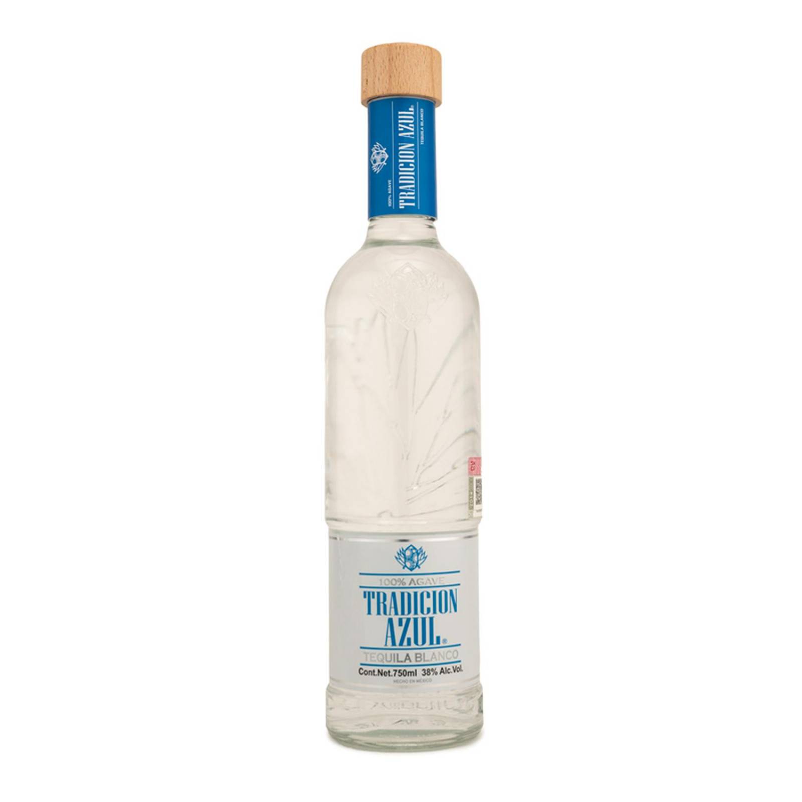 Tequila Tradición Azul Blanco 750 ml 