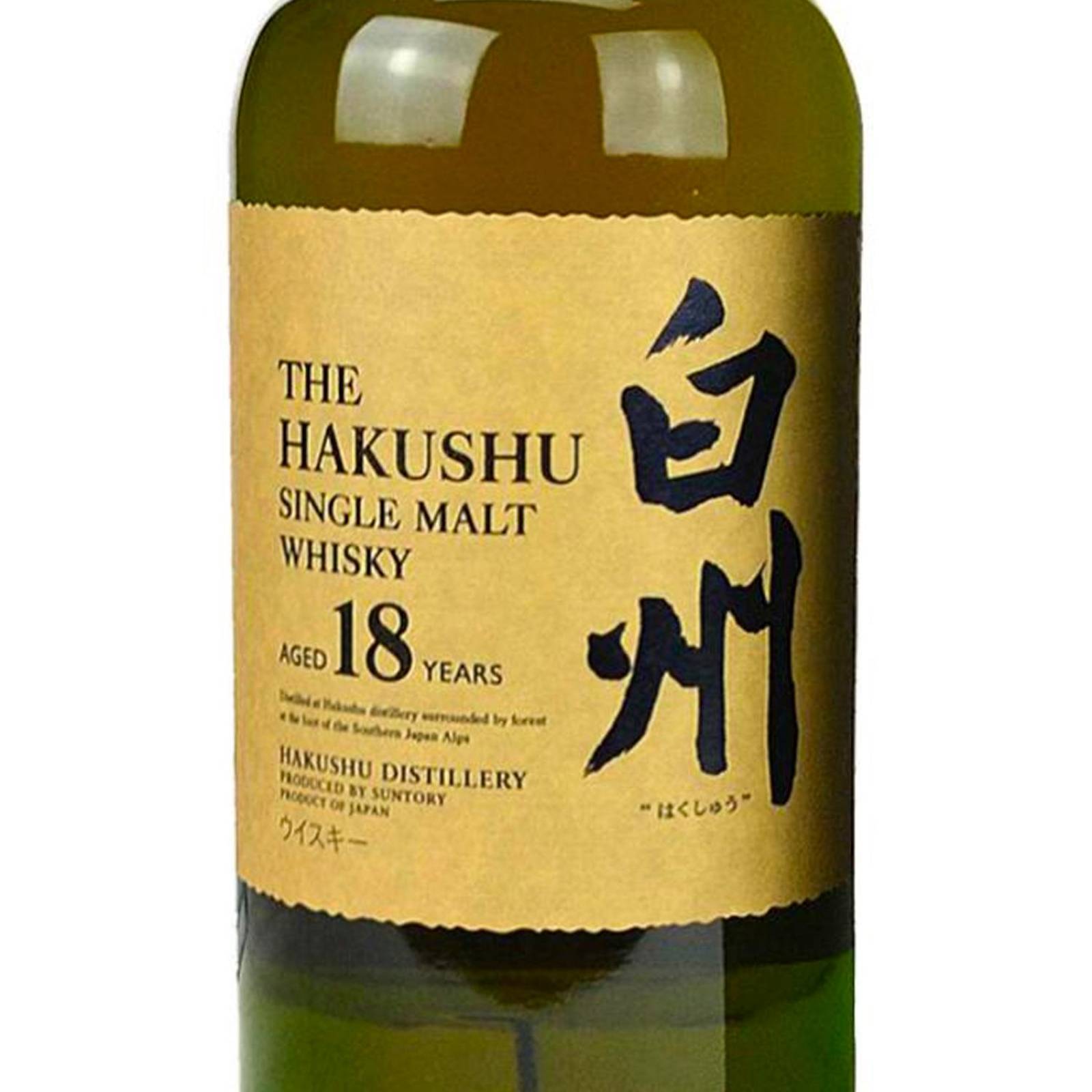 Whisky Hakushu 18 años 700 ml 