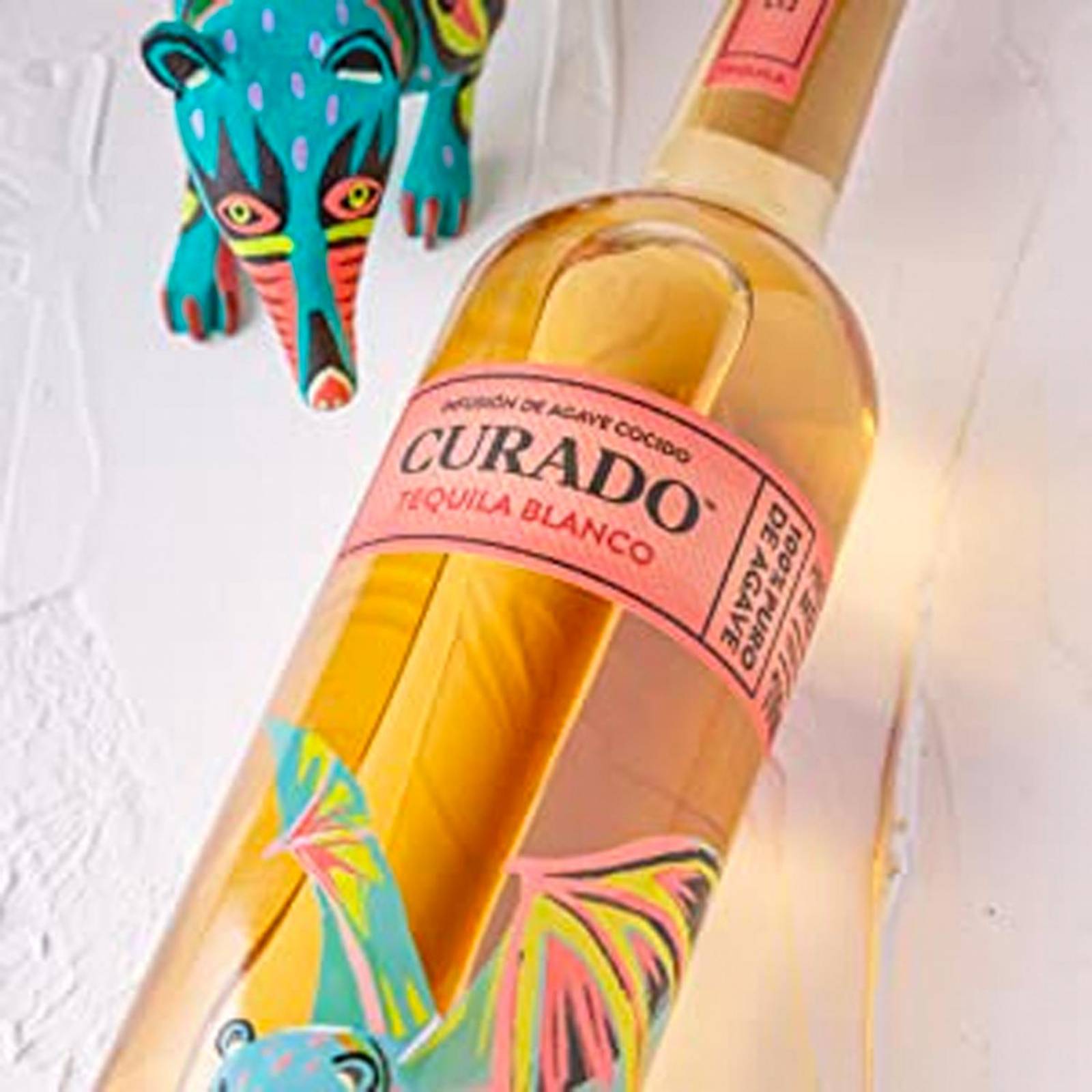 Tequila Curado Agave Azul Blanco 750 ml 