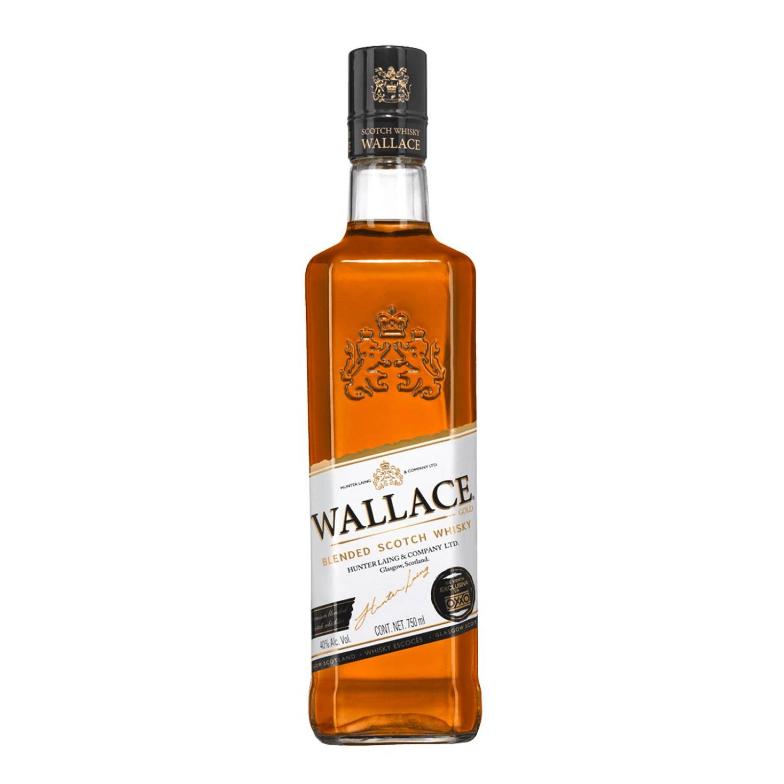 Pack de 12 Whisky Wallace Gold 750 ml 