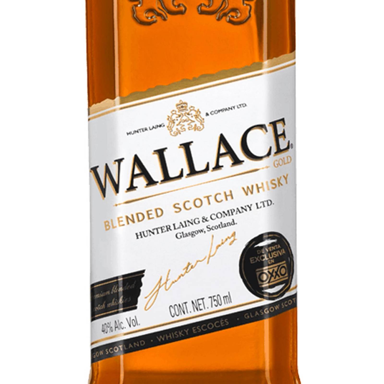 Pack de 12 Whisky Wallace Gold 750 ml 