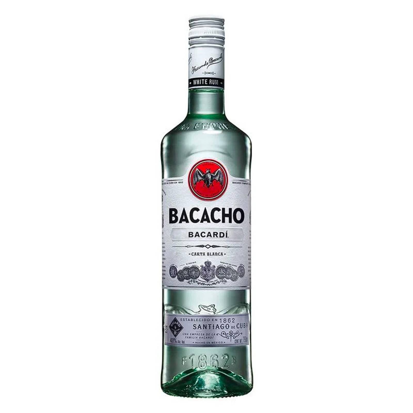 Pack de 6 Ron Bacardí Blanco Edición Nombres 750 ml 