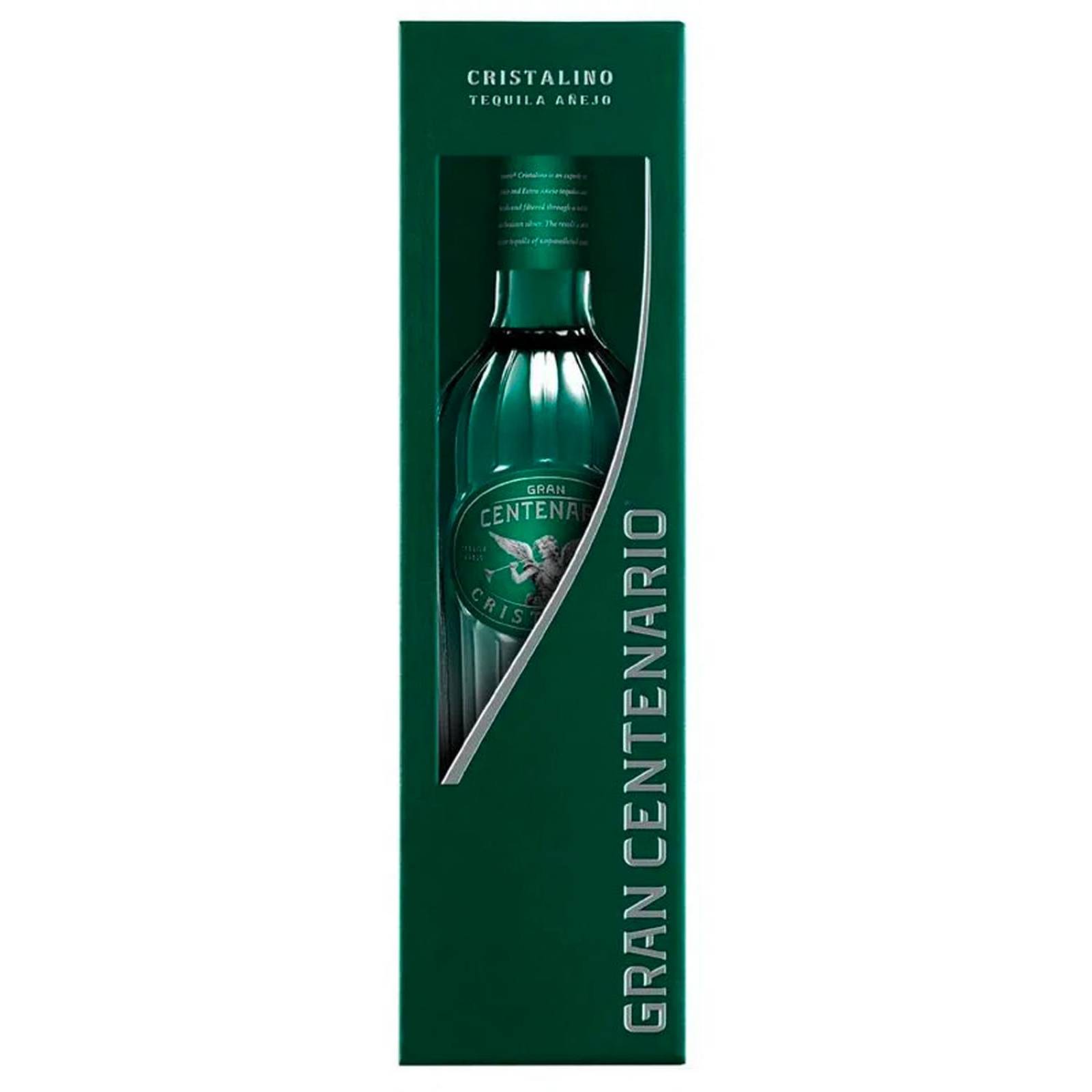 Pack de 12 Tequila Gran Centenario Añejo Cristalino 750 ml 