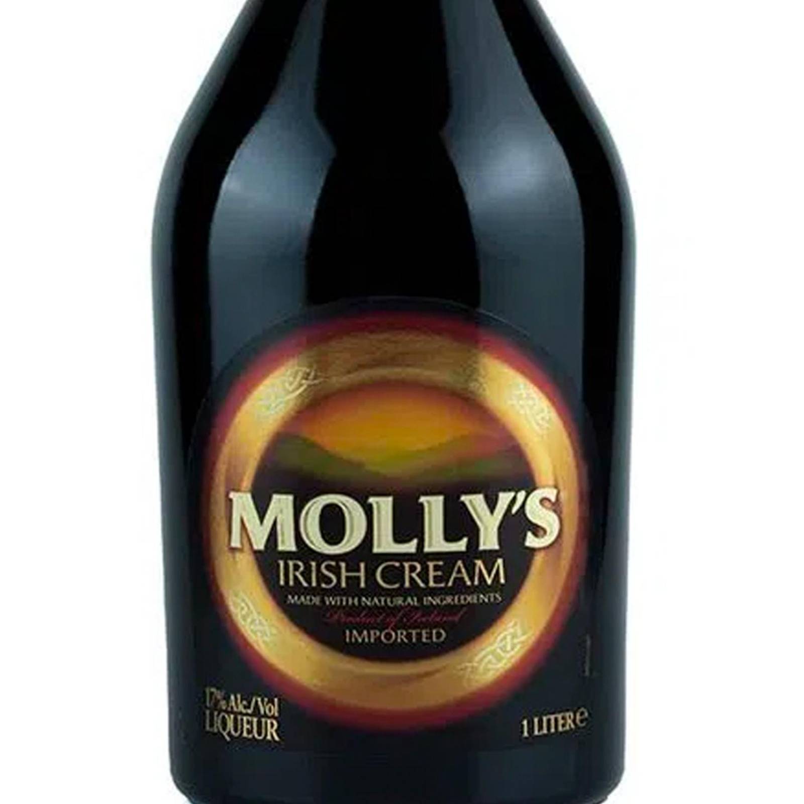 Pack de 6 Crema Irlandesa Molly's 1 L 