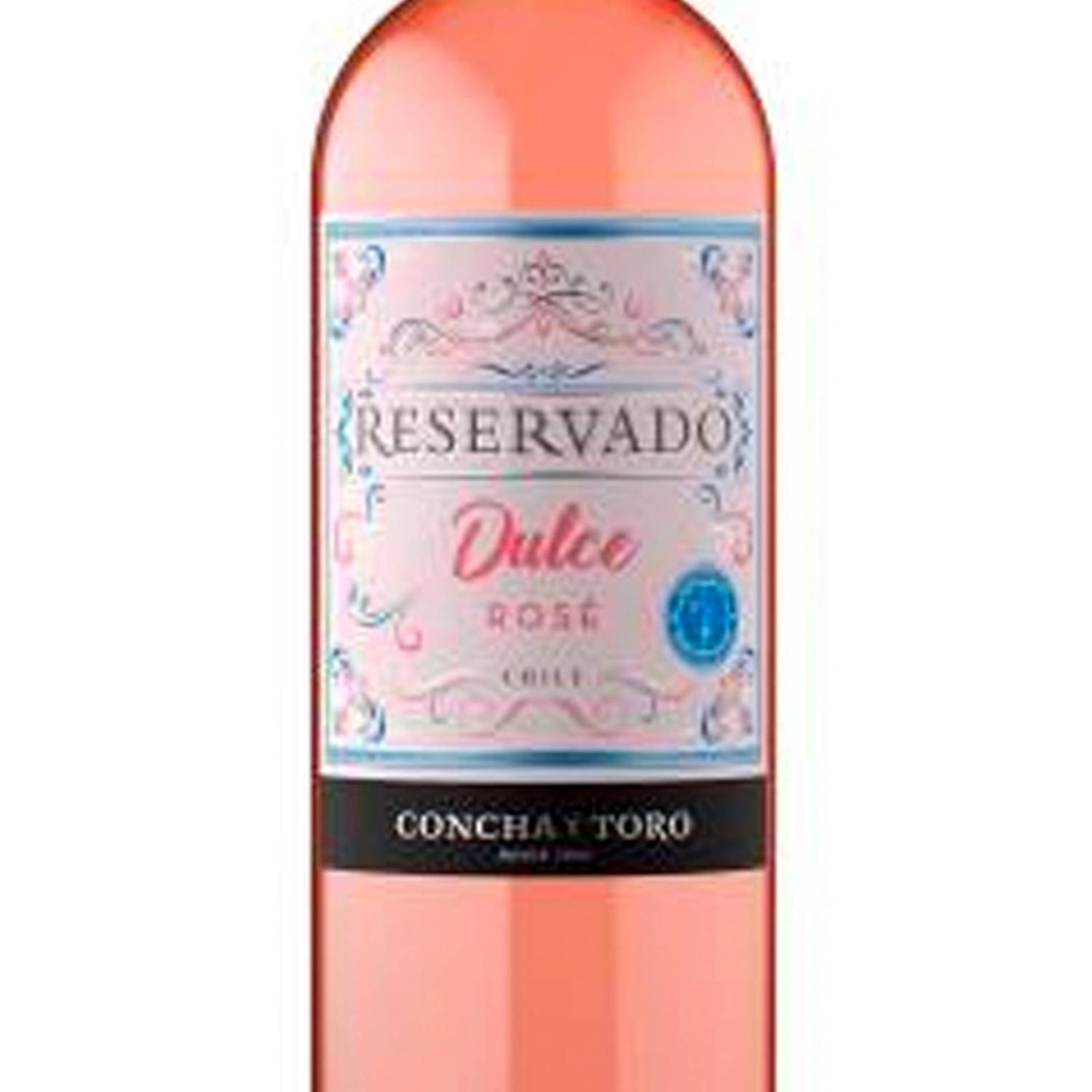 Pack de 12 Vino Rosado Reservado Dulce 750 ml 