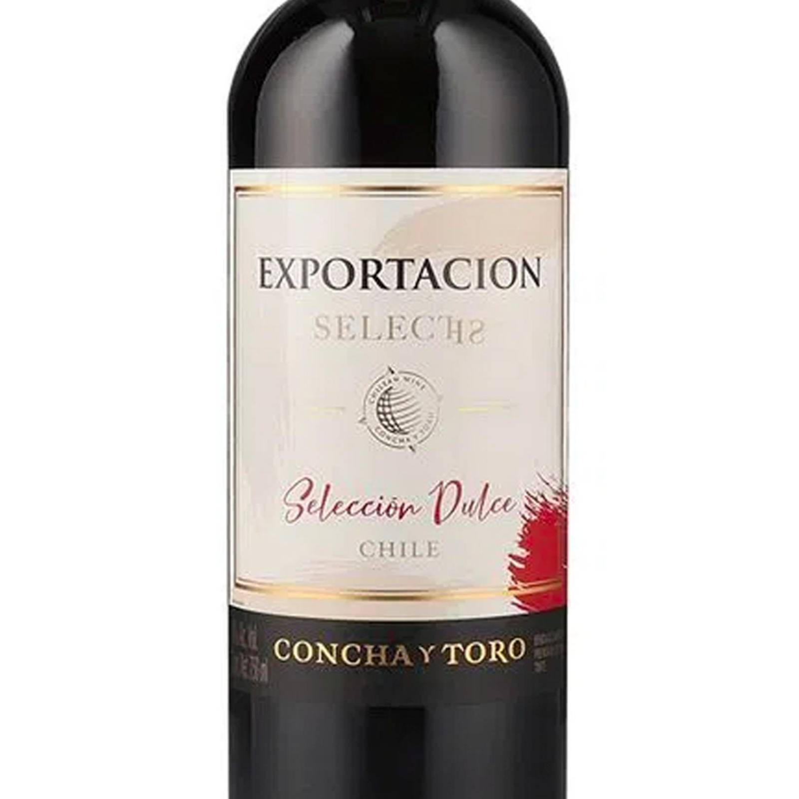 Pack de 12 Vino Tinto Exportación Selecto Selección Dulce 750 ml 