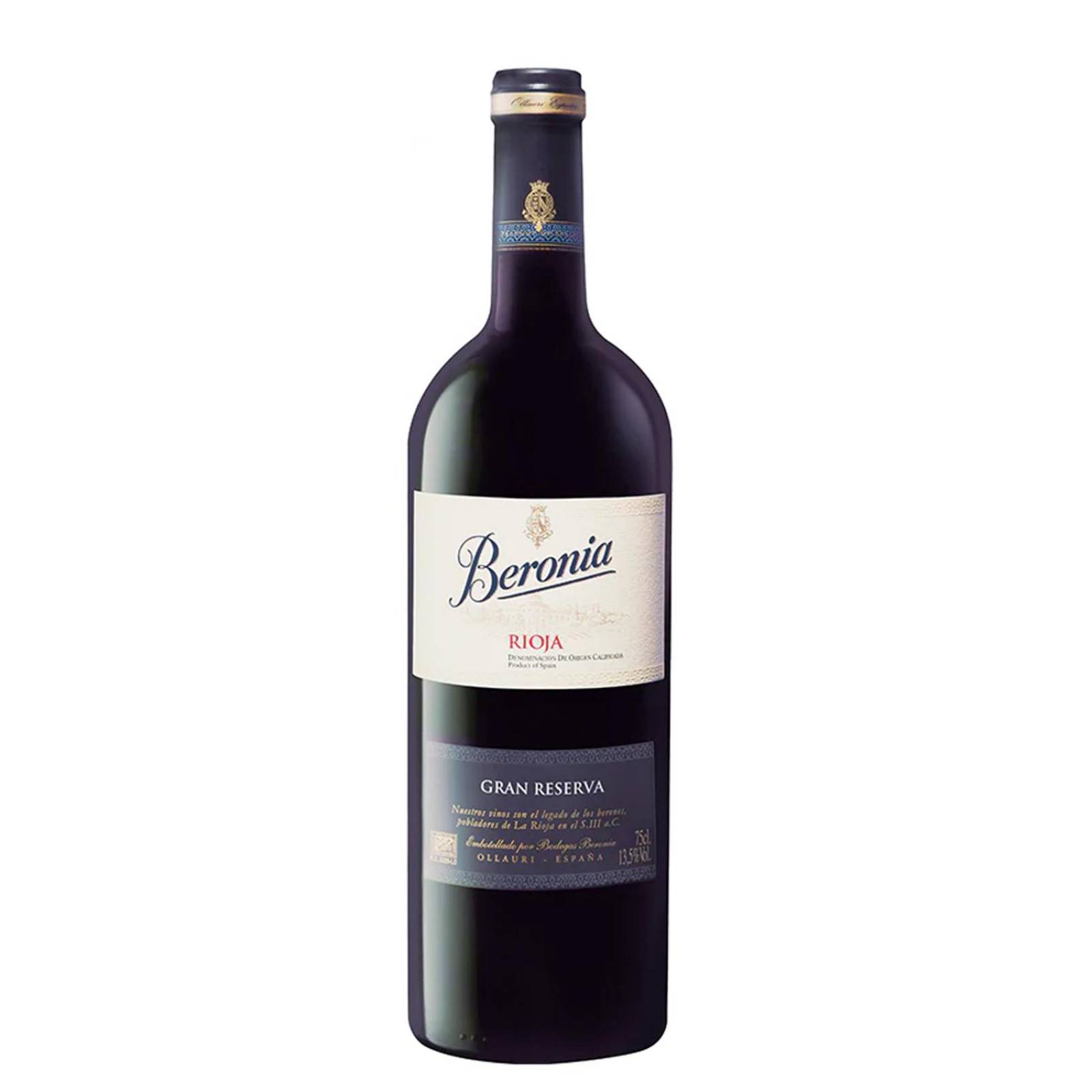 Pack de 6 Vino Tinto Beronia Gran Reserva 14.5 750 ml 