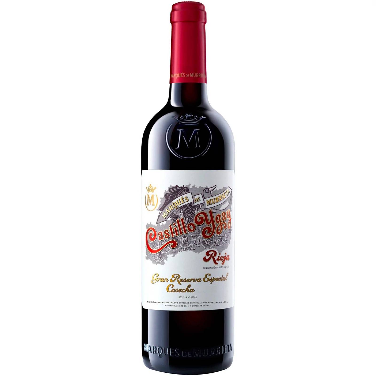 Pack de 6 Vino Tinto Marques De Murrieta Ygay Gran Rva Especial 750 ml