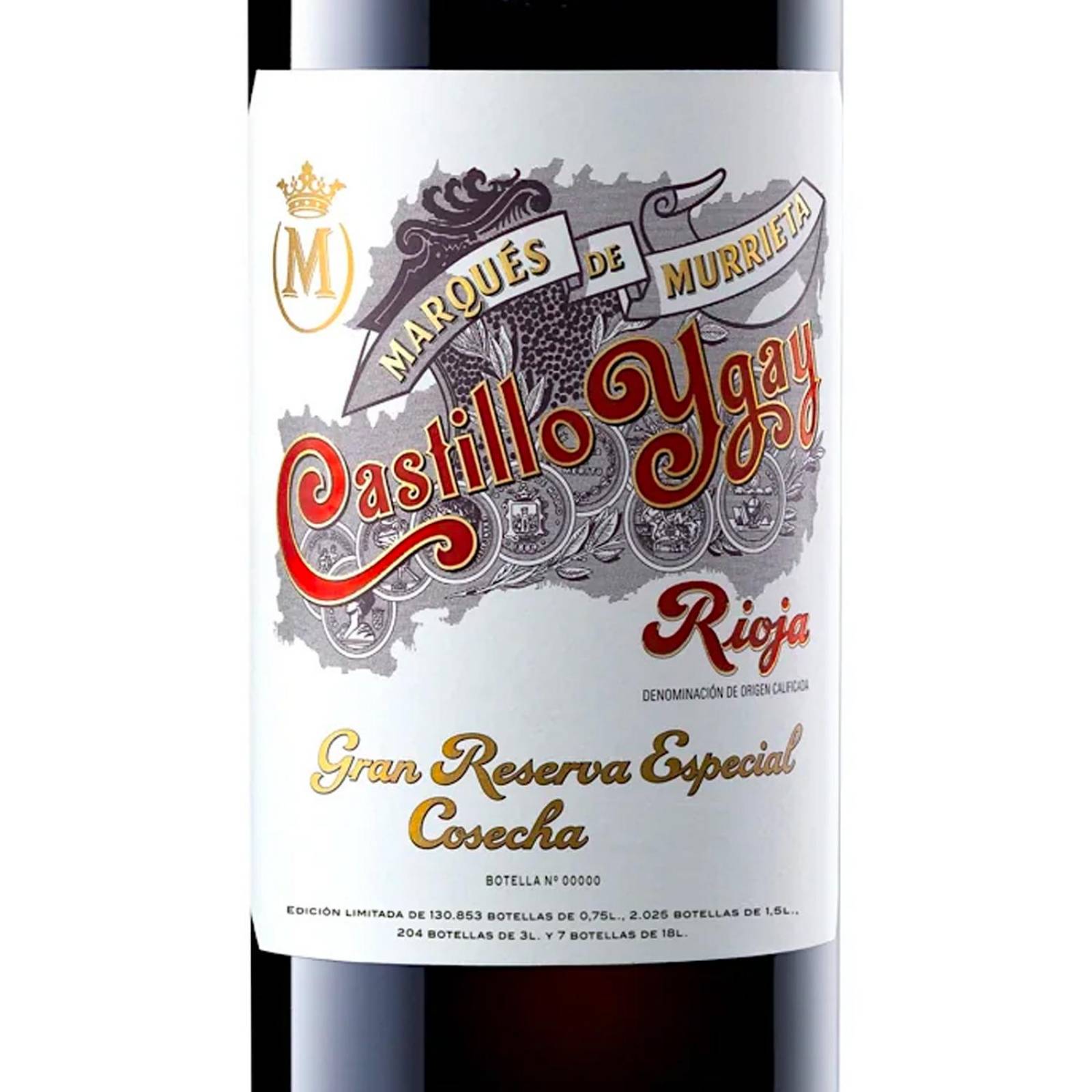 Pack de 6 Vino Tinto Marques De Murrieta Ygay Gran Rva Especial 750 ml