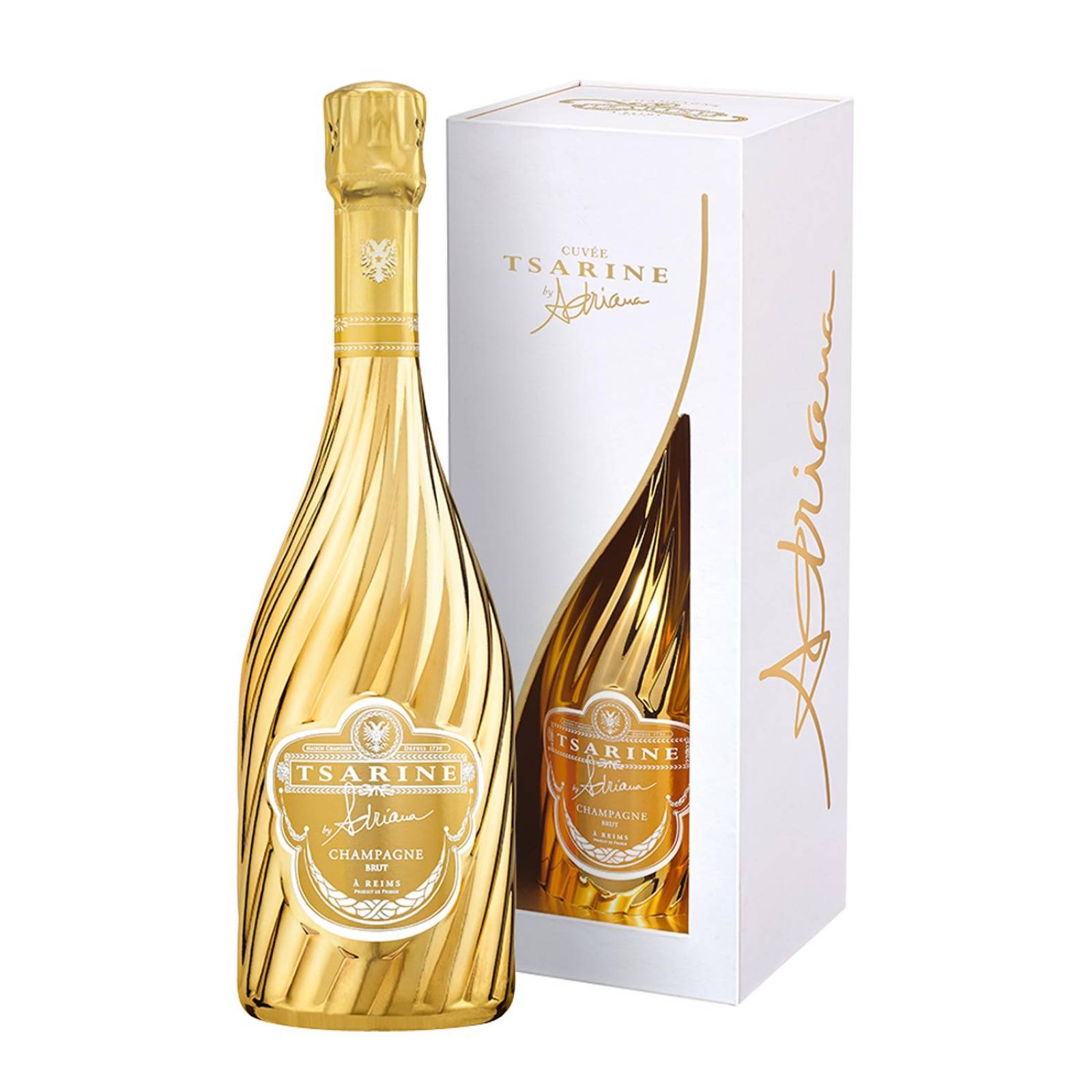 Pack de 4 Champagne Tsarine Brut by Adriana 750 ml 