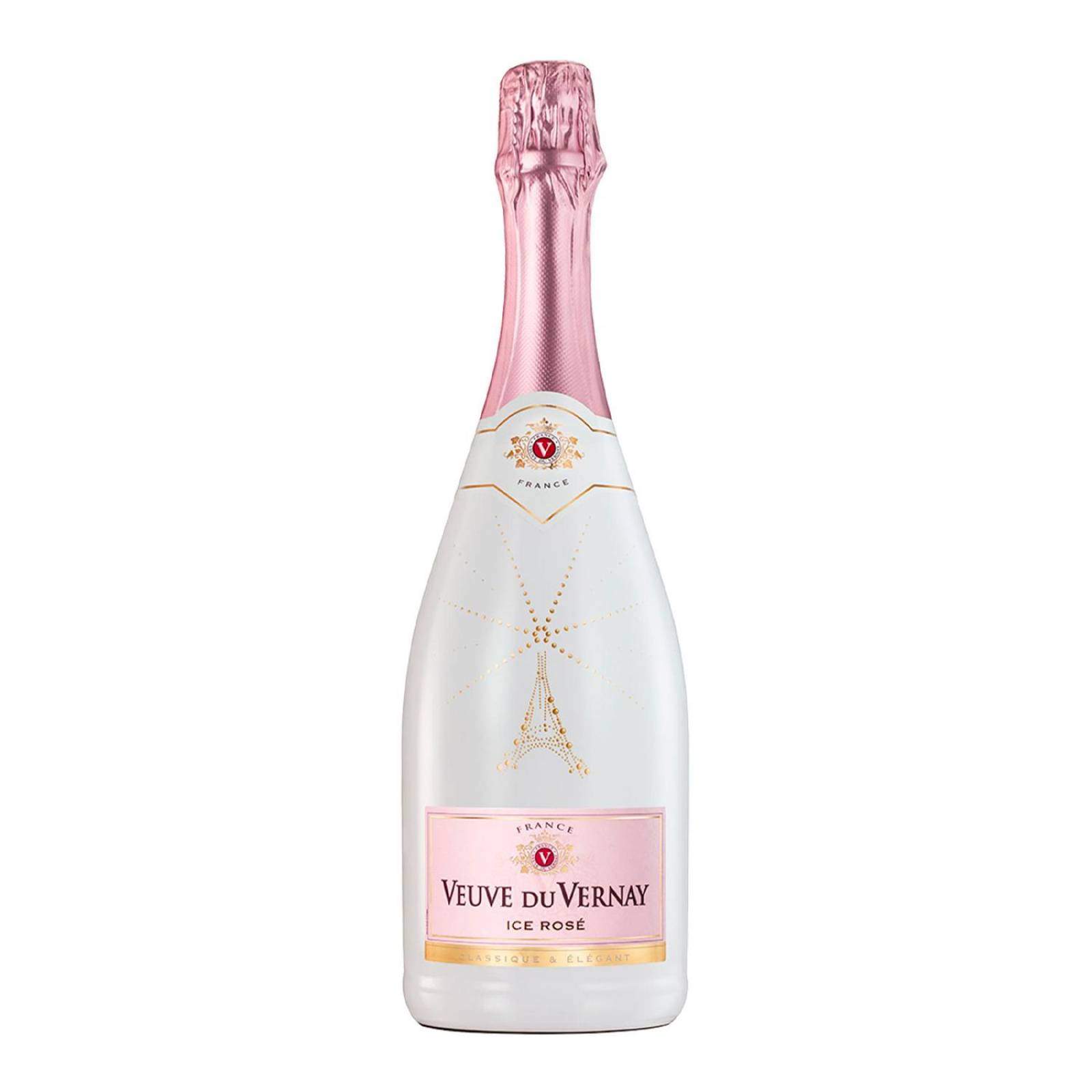 Pack de 4 Vino Rosado Veuve Du Vernay Ice Rose 750 ml 