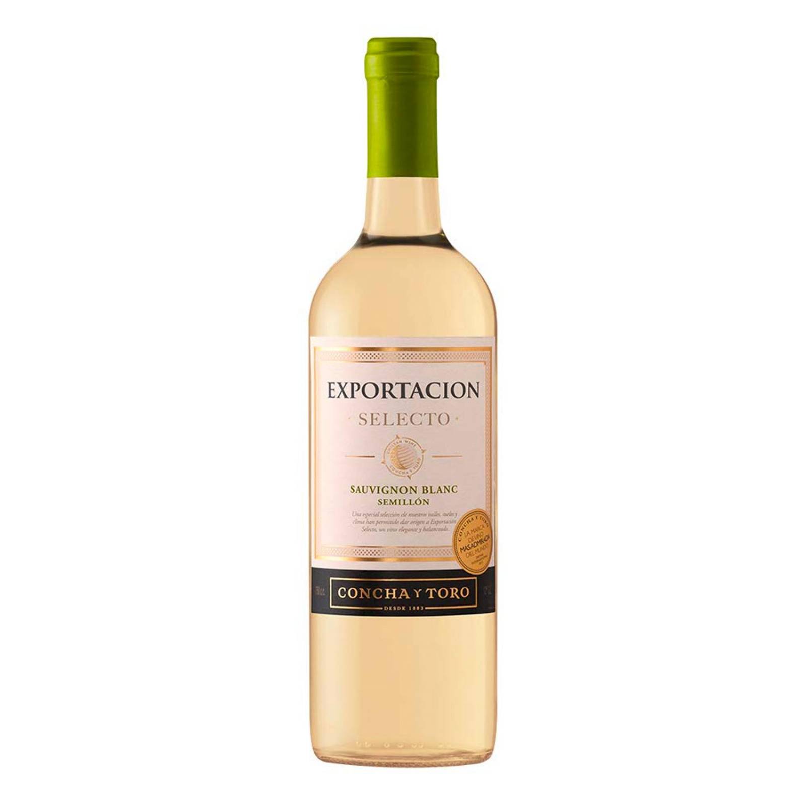 Pack de 4 Vino Blanco Exportación Selecto Selección Dulce 750 ml 
