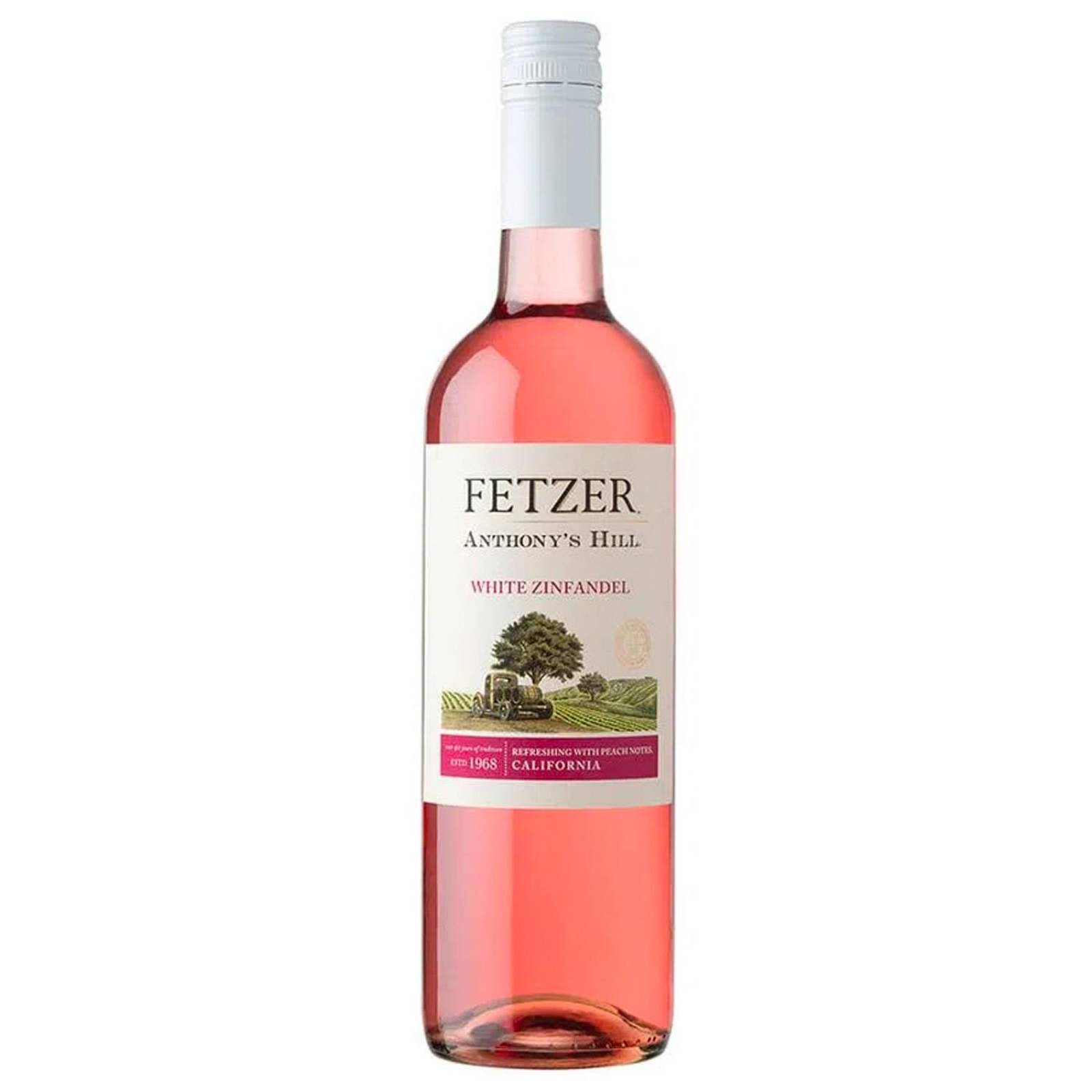 Pack de 4 Vino Rosado Fetzer White Zinfandel 750 ml 