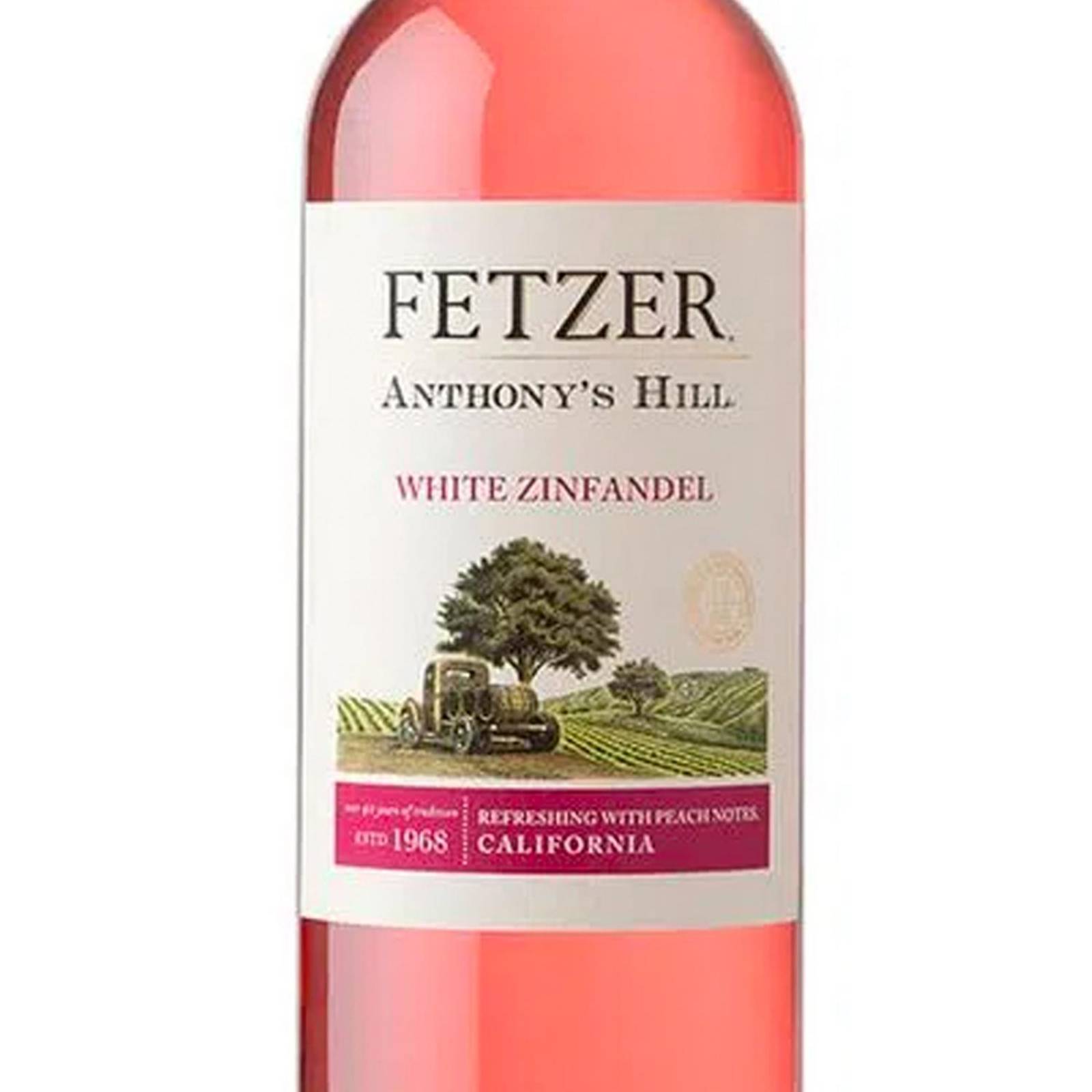 Pack de 4 Vino Rosado Fetzer White Zinfandel 750 ml 