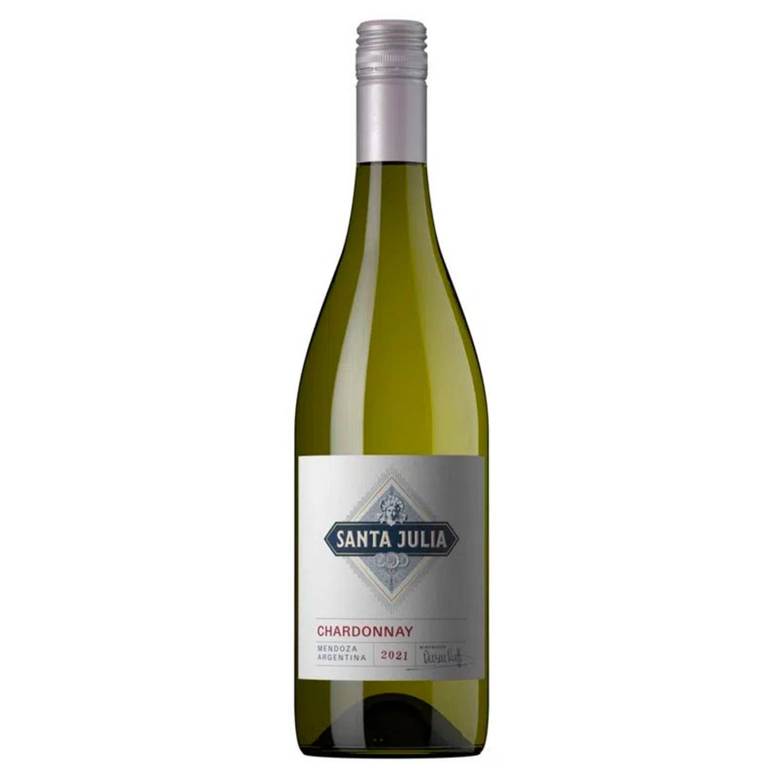 Pack de 4 Vino Blanco Santa Julia Chardonnay 750 ml 