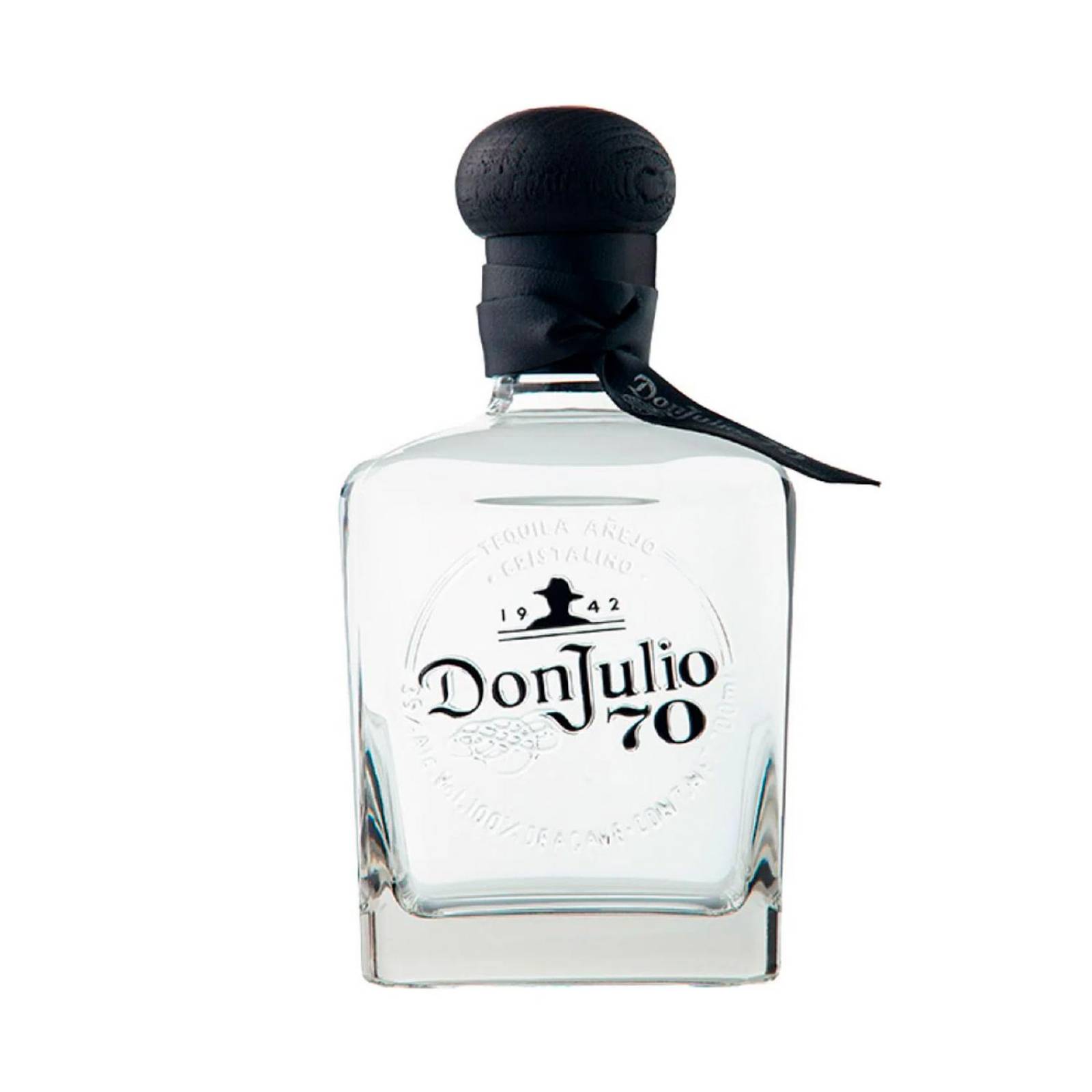 Tequila Don Julio 70 Cristalino Añejo 700 mL + Tequila Patrón Reposado 750 ml